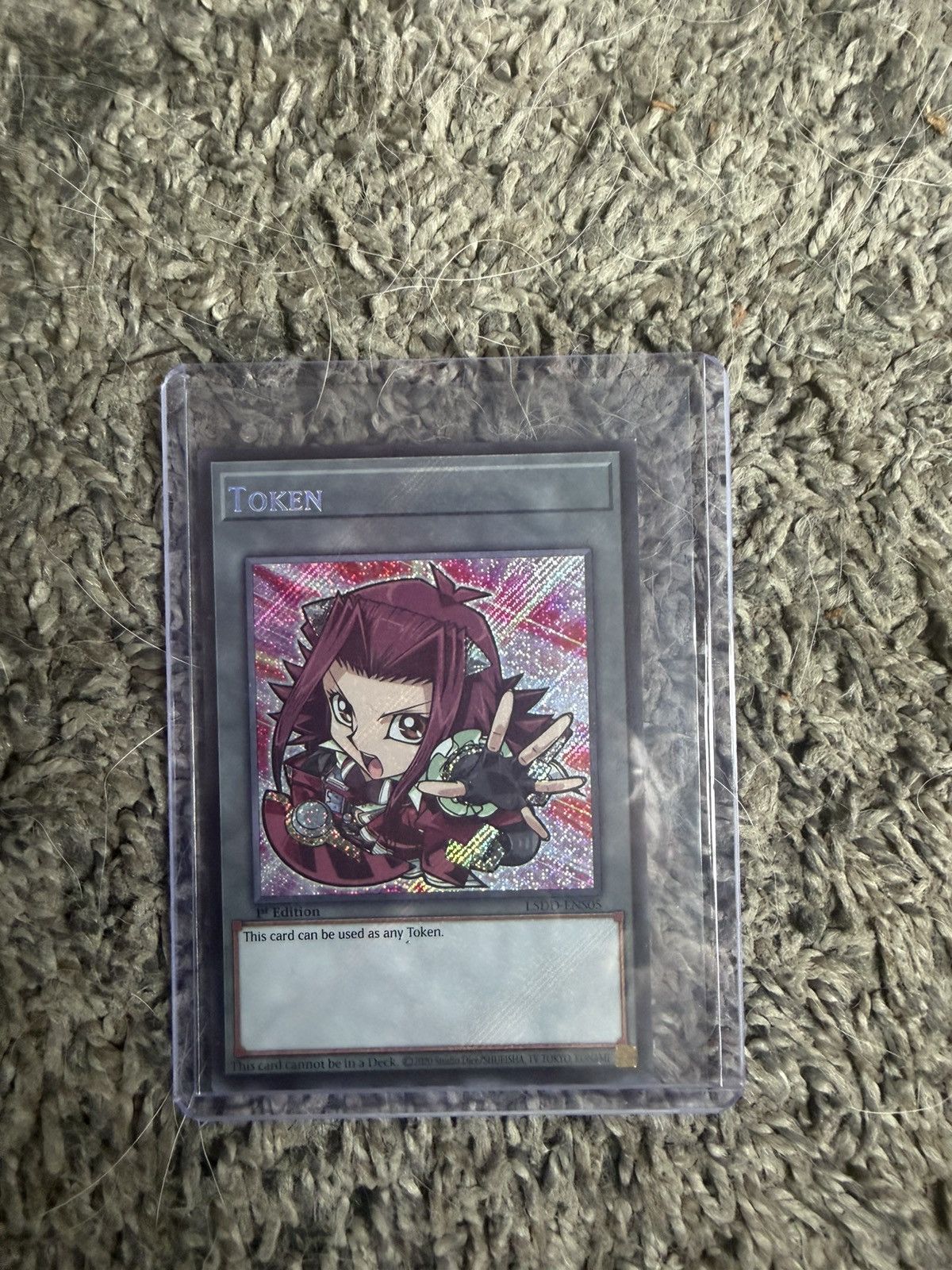 Hypebeast 2020 Konami Yu-Gi-Oh! Token Card Size ONE SIZE - 1 Thumbnail