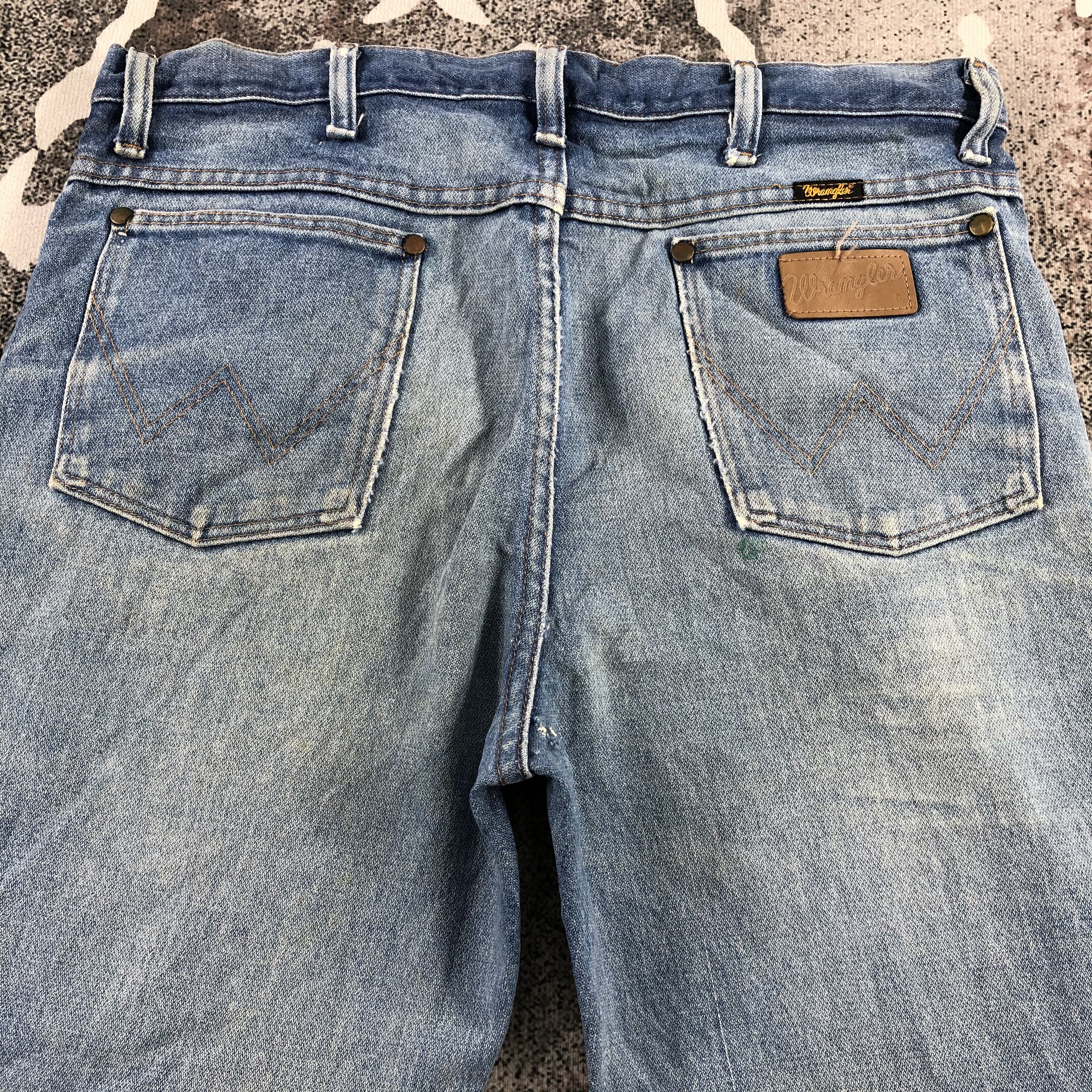 Vintage Vintage Wrangler Jeans Distressed Denim KJ1106 Size US 34 / EU 50 - 4 Thumbnail
