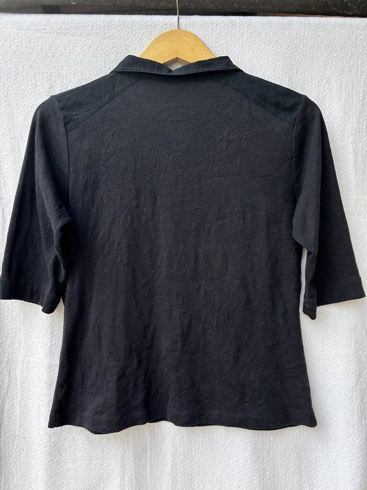 If Six Was Nine 💸BINDINGOFFER💸Apaiser polo shirt poem crazy gothic raglan Size US S / EU 44-46 / 1 - 2 Thumbnail