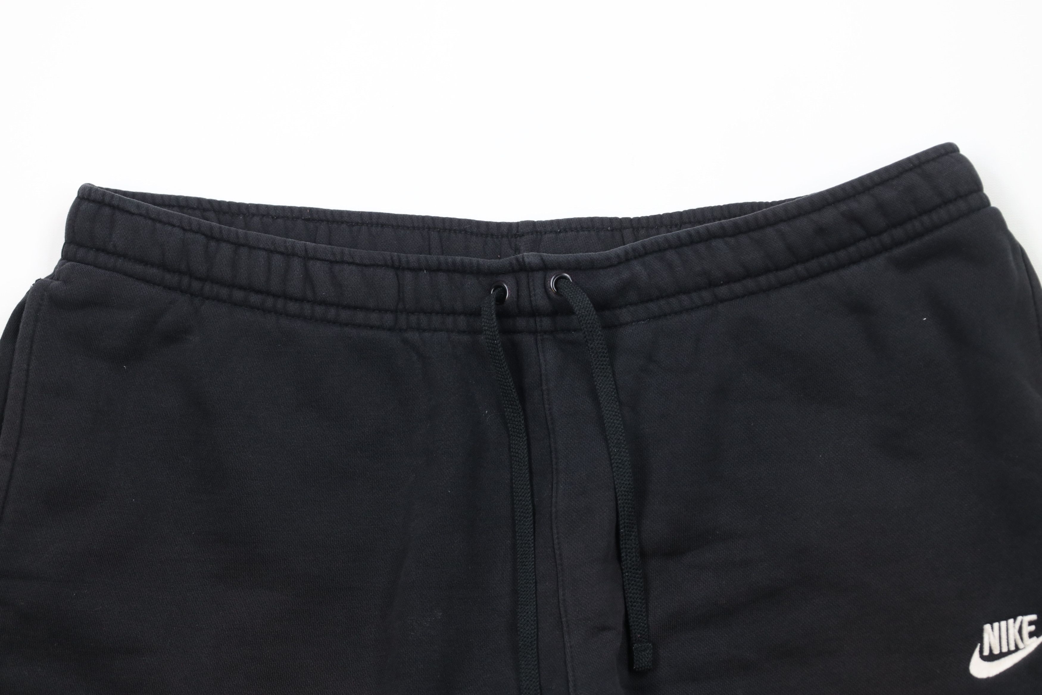 Nike × Vintage Vintage Y2K Nike Spell Out Custom Cut Off Sweatpants Shorts Size US 36 / EU 52 - 2 Thumbnail