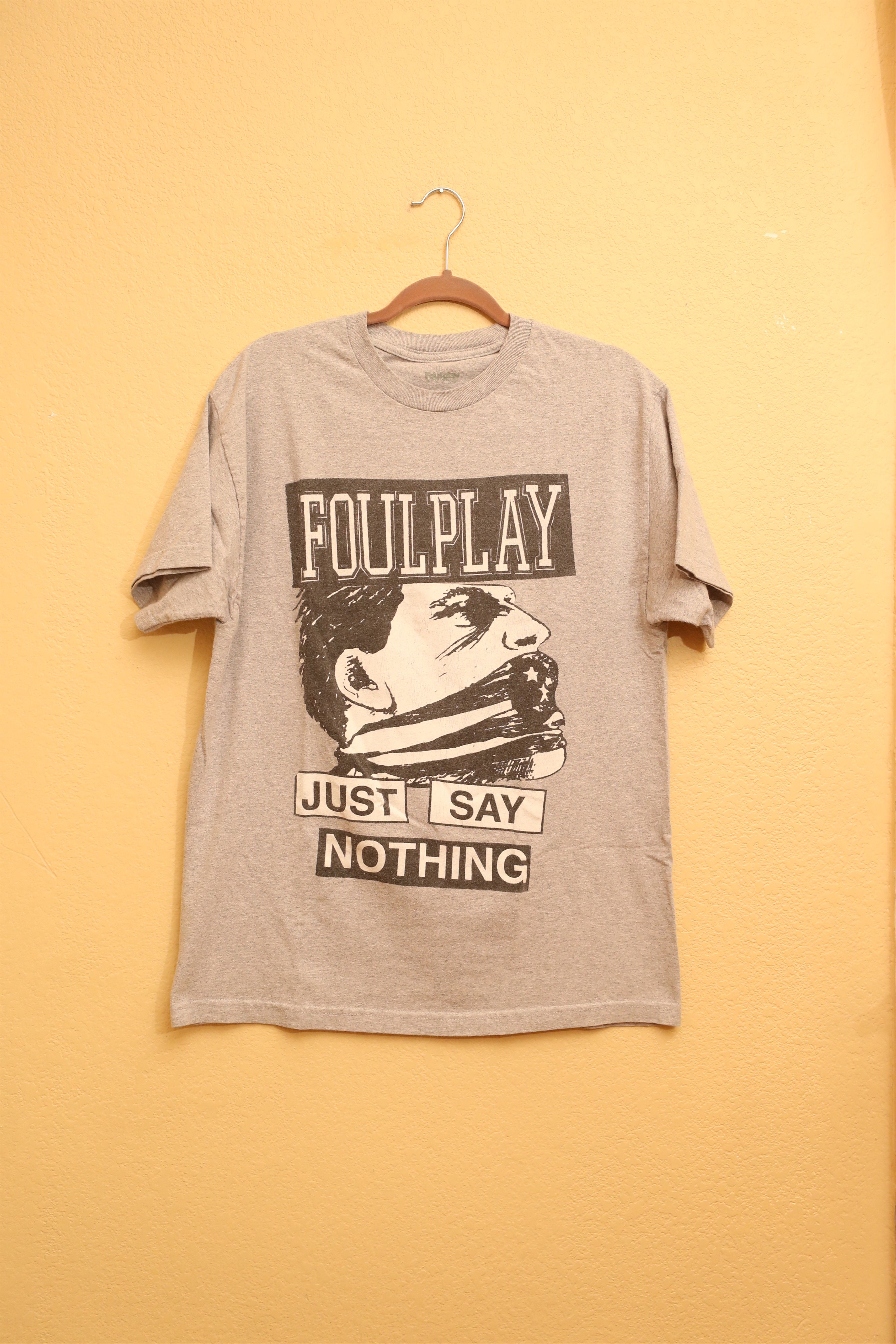 Foulplay Company FoulPlay Just Say Nothing Tee (L) Size US L / EU 52-54 / 3 - 1 Thumbnail