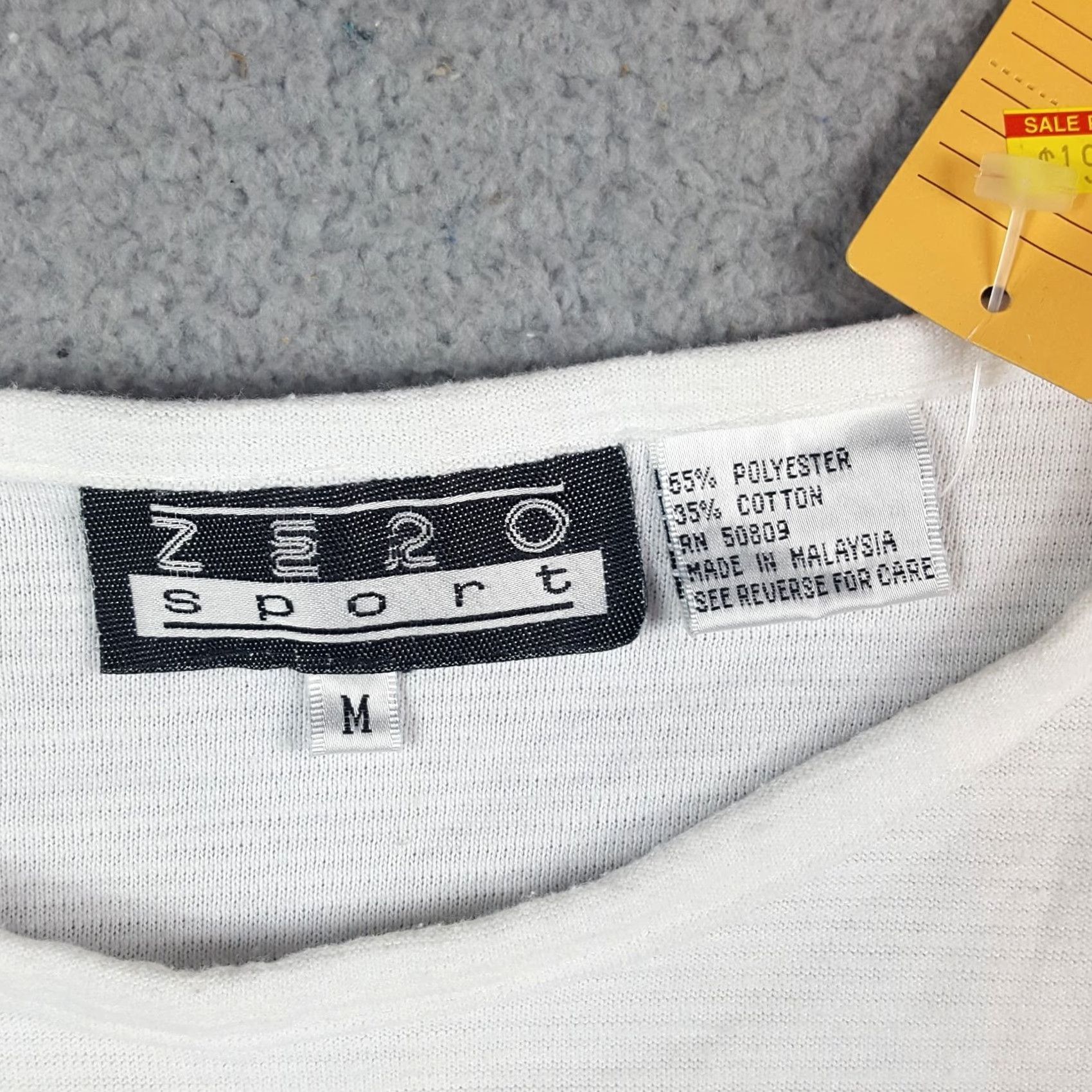 Vintage VINTAGE 90s Nautical Boat Women's Size M T-Shirt Top Short Sleeve Crew Neck Cotton Embroidered White Beach Shirt Mens? No Size M / US 6-8 / IT 42-44 - 7 Thumbnail