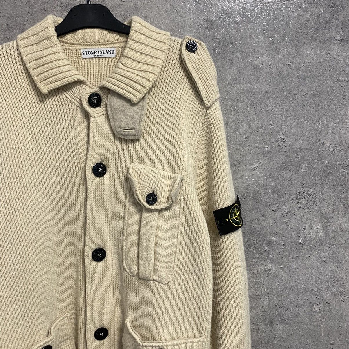 Stone Island Stone Island Cardigan Vintage Size US XL / EU 56 / 4 - 3 Thumbnail