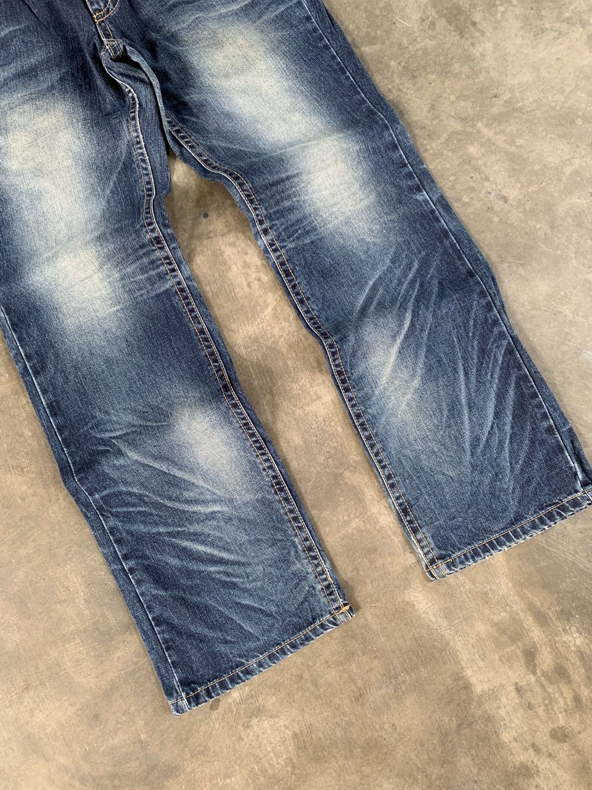 Japanese Brand Lolita circus embroidery whiskered jeans Size 34" / US 12 / IT 48 - 3 Thumbnail