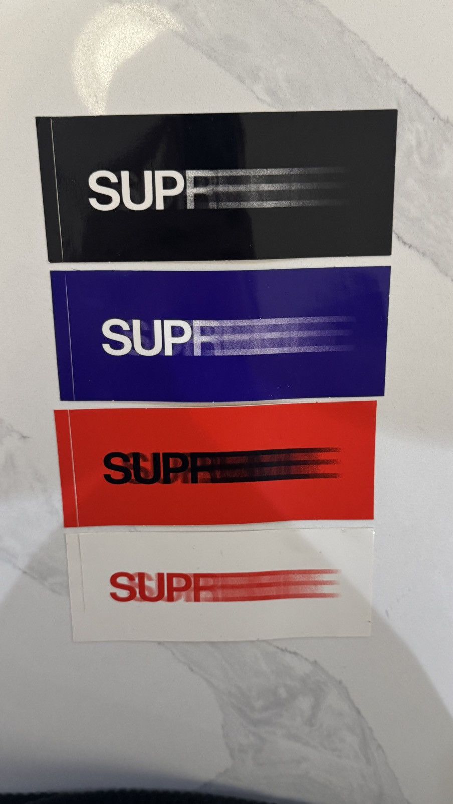 Supreme Supreme motion logo sticker lot motion logo collection Size ONE SIZE - 12 Thumbnail
