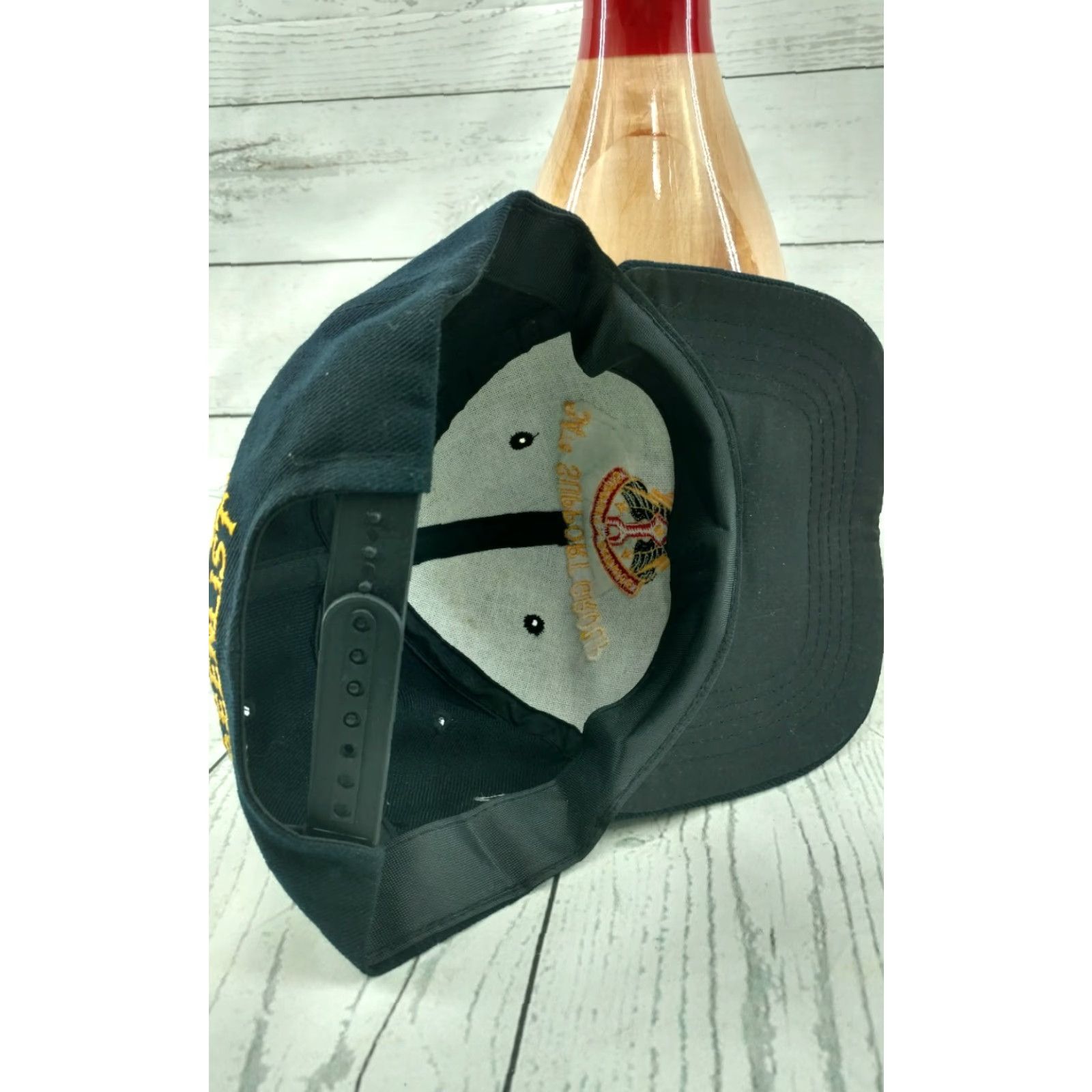 Vintage VINTAGE United States Military 34TH Support Group Hat Dark Blue Hat Navy Blue Adjustable Snapback Men Size ONE SIZE - 7 Thumbnail