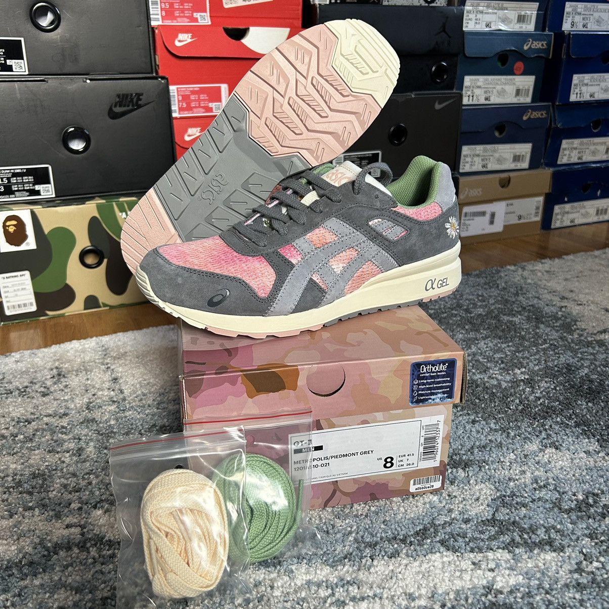 Asics 1201A510-021 GT-ii METROPOLiS PiEDMONT GREY PiNK SAGE GREEN Size US 8 / EU 41 - 1 Thumbnail