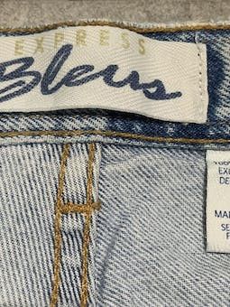If Six Was Nine × Japanese Brand × Vintage Vintage Faded Blues Jeans By EXPRESS Distressed Size US 30 / EU 46 - 5 Thumbnail