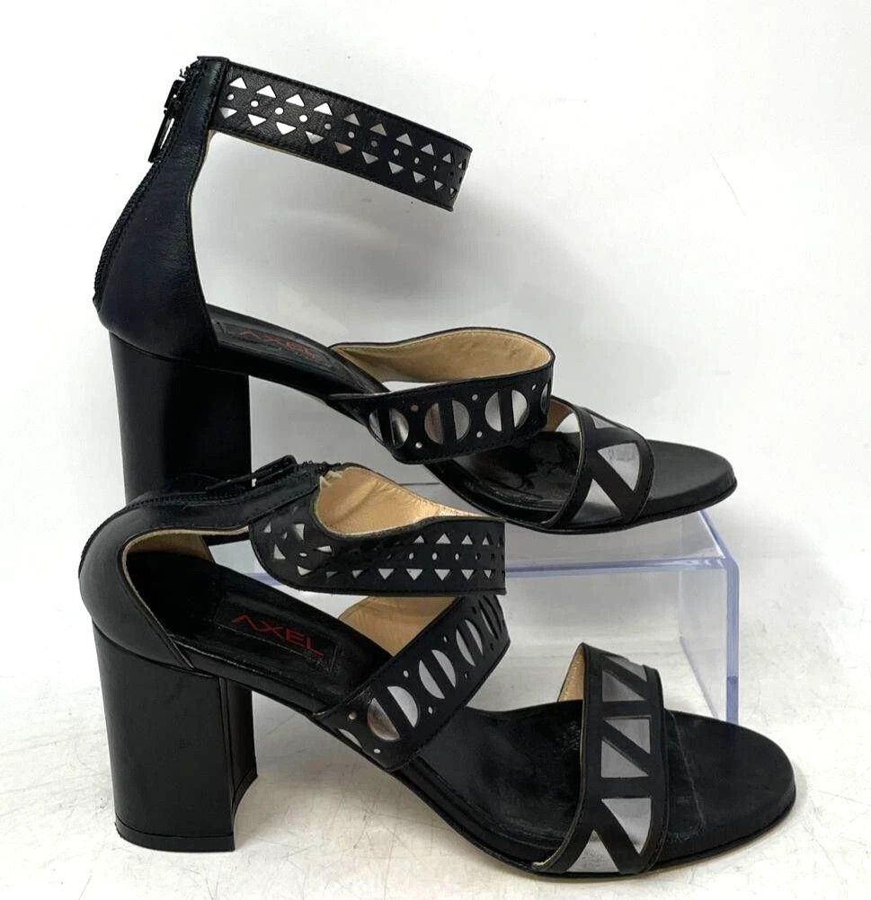 Axel Arigato Axel Women's Back Zip Ankle Strap Sandals Size EU 37 Size US 6.5 / IT 36.5 - 1 Thumbnail
