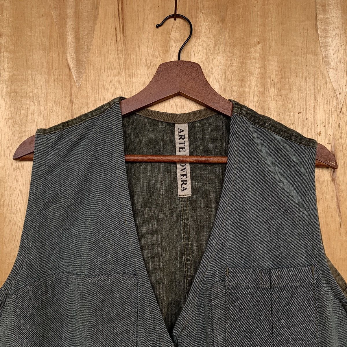 Japanese Brand Vintage Arte Povera Jeans Vest Size US M / EU 48-50 / 2 - 3 Thumbnail