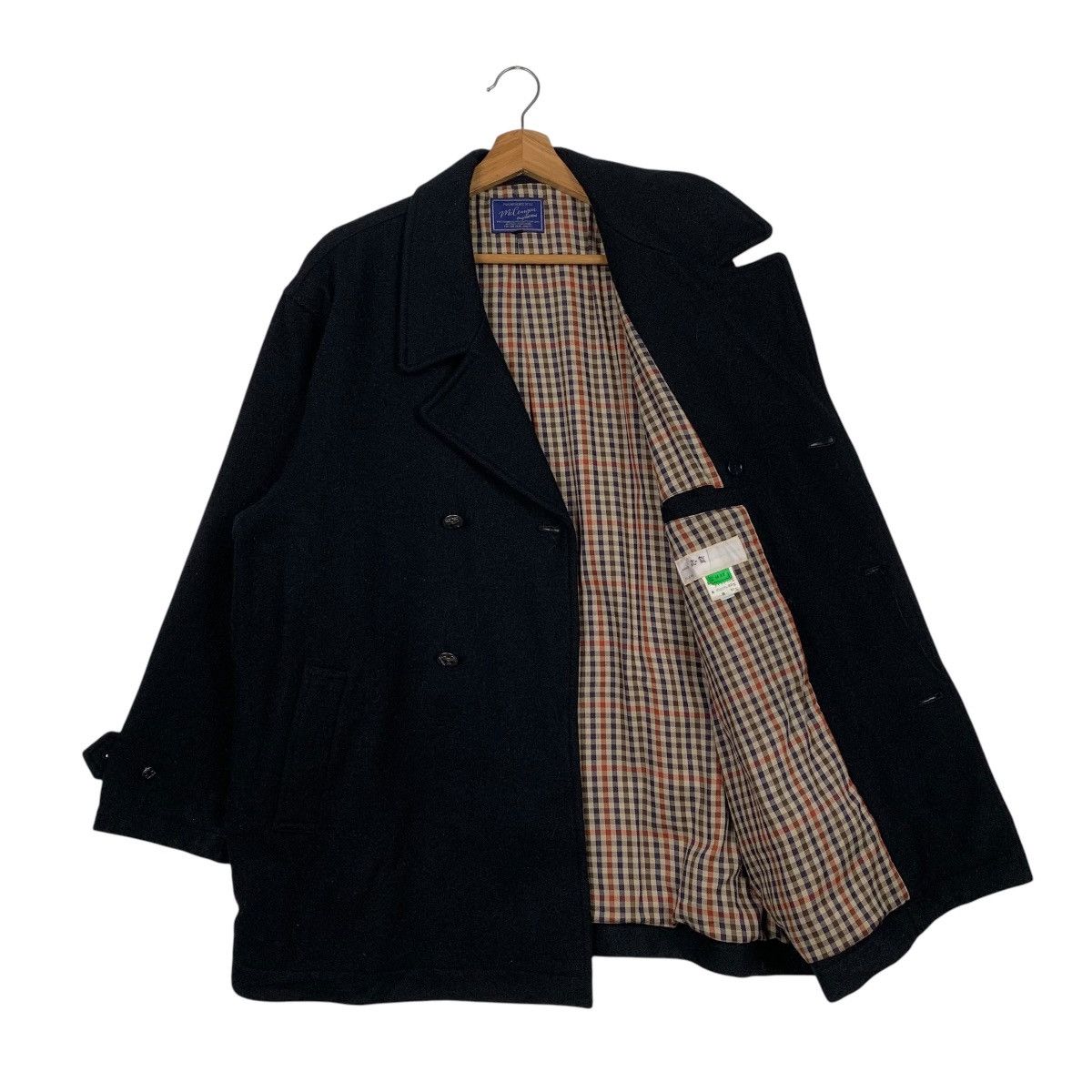 Japanese Brand Japanese Brand Mc Cougar Double Breasted Wool Coat Size US L / EU 52-54 / 3 - 9 Thumbnail