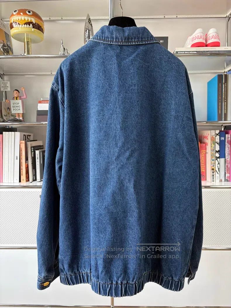 Gucci Gucci Blue lapel striped horse button denim jacket Size US S / EU 44-46 / 1 - 4 Thumbnail