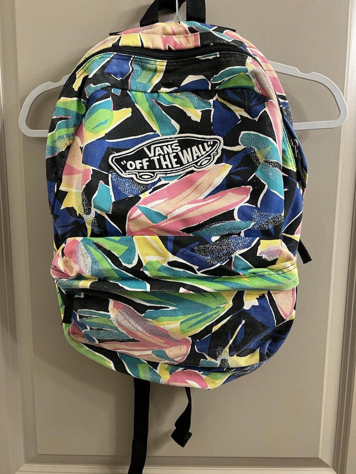 Vans Vans Off The Wall Floral Vintage Backpack Size ONE SIZE - 1 Thumbnail