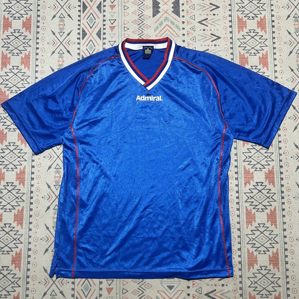 Japanese Brand VINTAGE ADMIRAL JERSEY Size US L / EU 52-54 / 3 - 1 Thumbnail