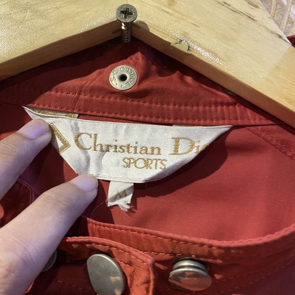 Christian Dior Monsieur Vintage Christian Dior Sports Light Jacket M 90s Rare Red Size US M / EU 48-50 / 2 - 18 Thumbnail