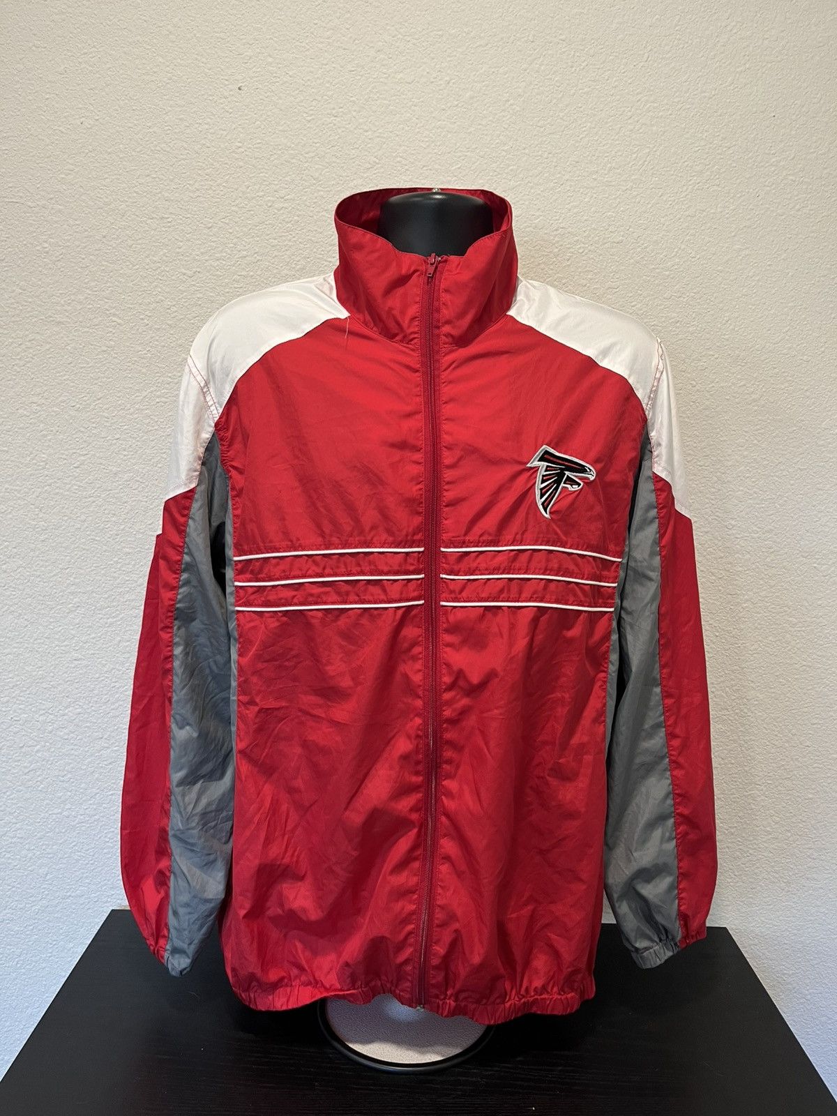 NFL Y2K Atlanta falcons windbreaker jacket Size US L / EU 52-54 / 3 - 1 Thumbnail