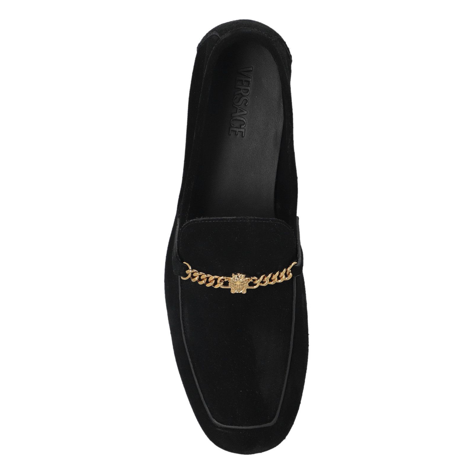 Versace VERSACE Black Suede Shoes Type 'Loafers' New And Authentic ( Size US 11.5 / EU 44-45 - 5 Thumbnail