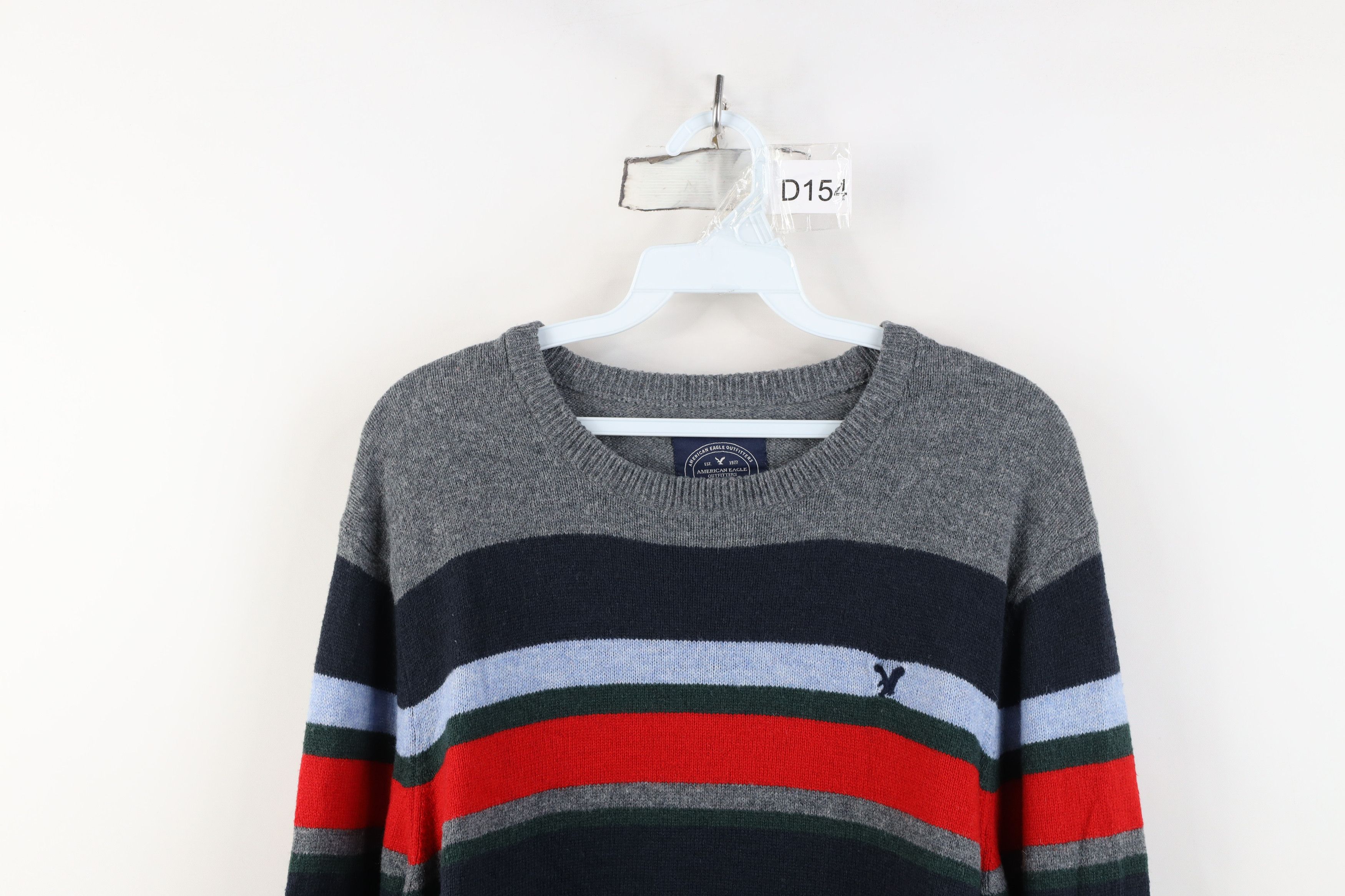 American Eagle Outfitters Vintage Y2K American Eagle Outfitters Wool Knit Sweater Size US L / EU 52-54 / 3 - 2 Thumbnail