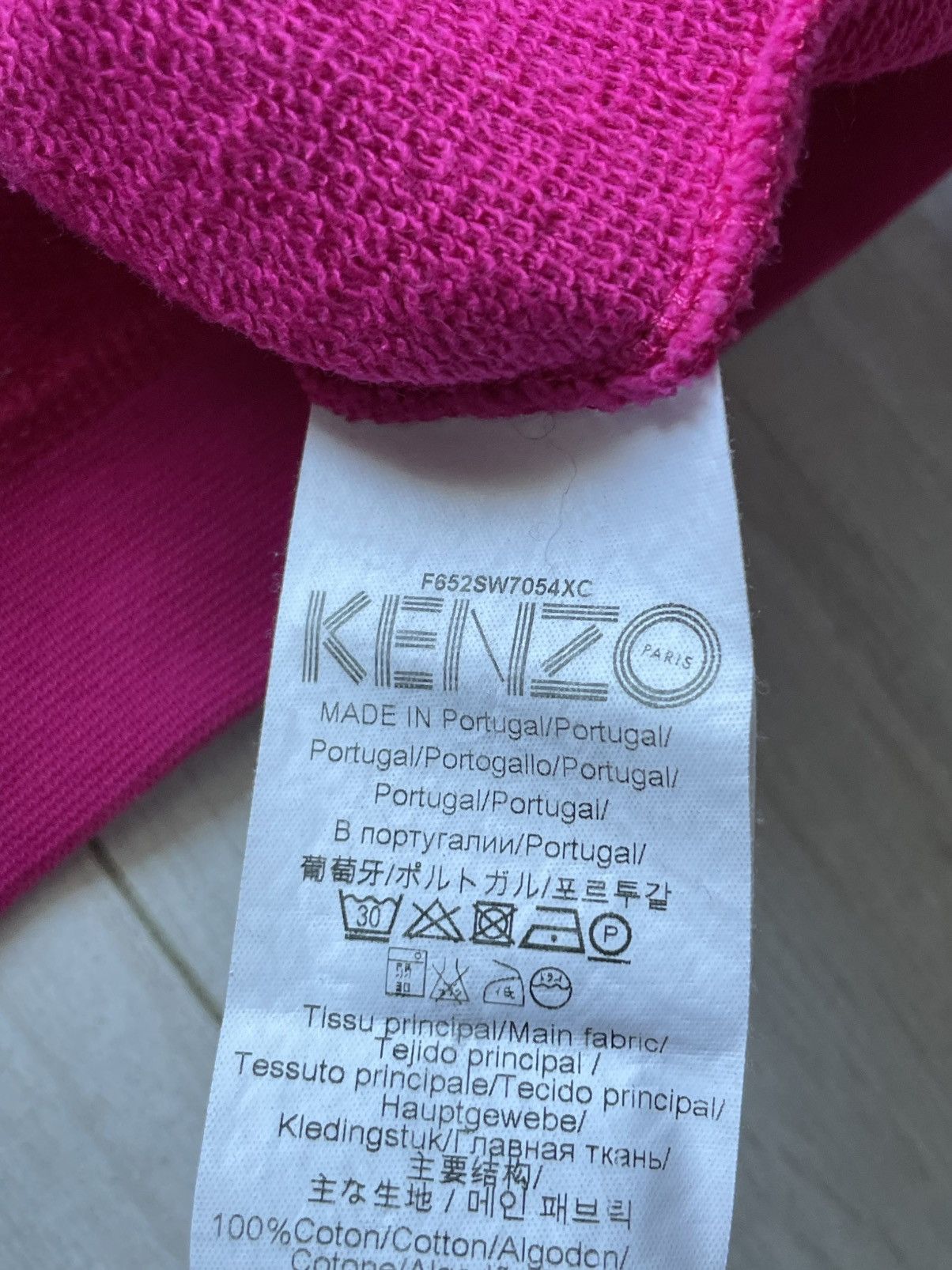 Kenzo Kenzo Tiger Pink Sweatshirt Big Logo Size S / US 4 / IT 40 - 5 Thumbnail