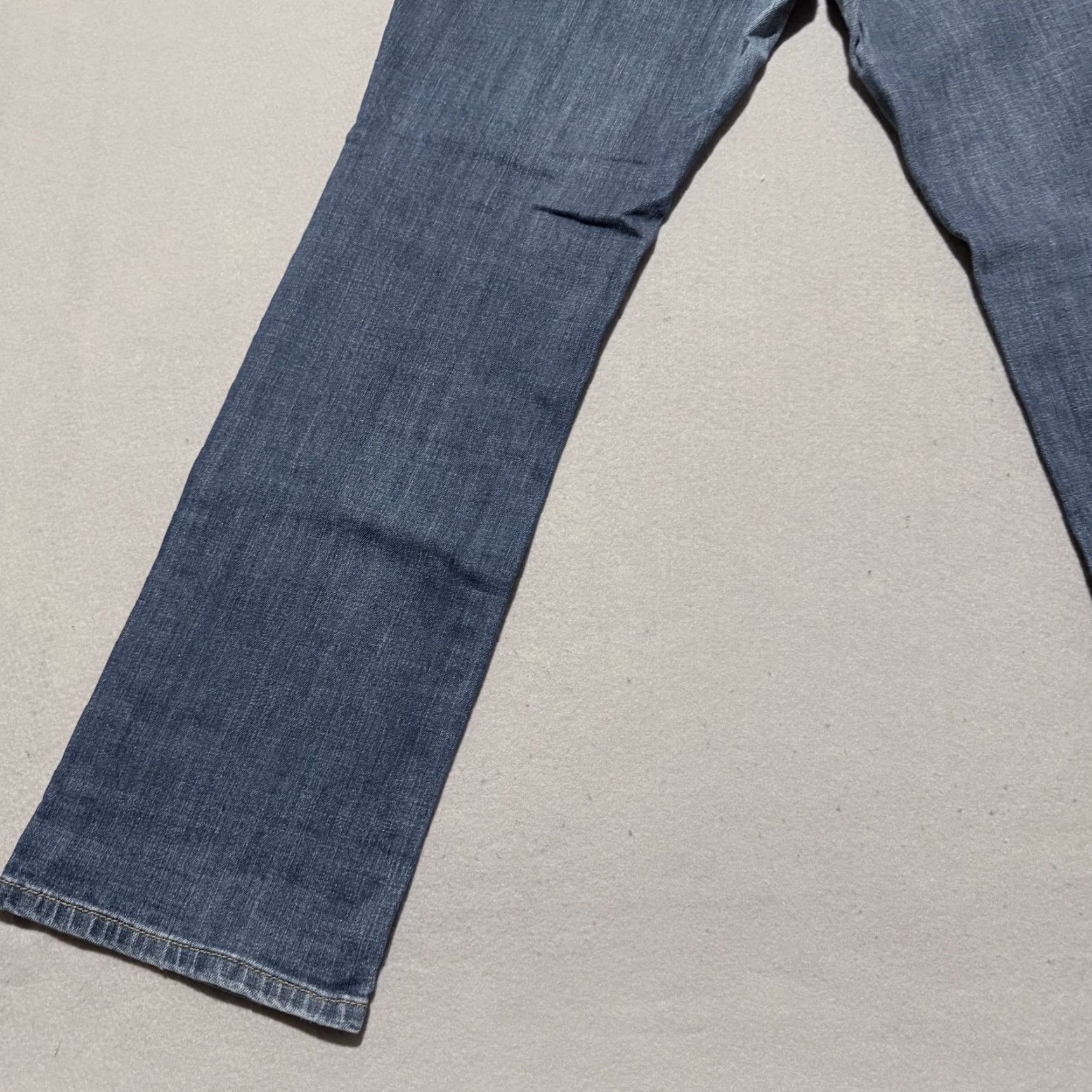 Levi's Levi's 505 Jeans Women Blue Denim Stretch Medium Wash 10 Short Slim Straight Pant Jeans Size 32" / US 10 / IT 46 - 5 Thumbnail