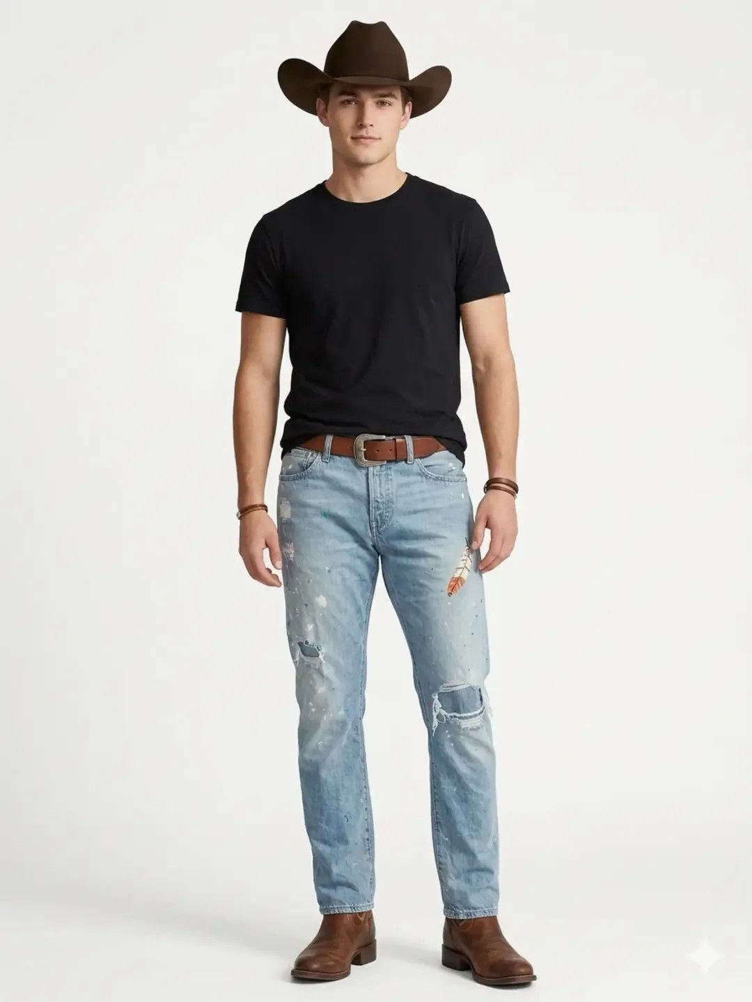 Polo Ralph Lauren Polo Splash Ink Jeans Size US 31 - 2 Thumbnail