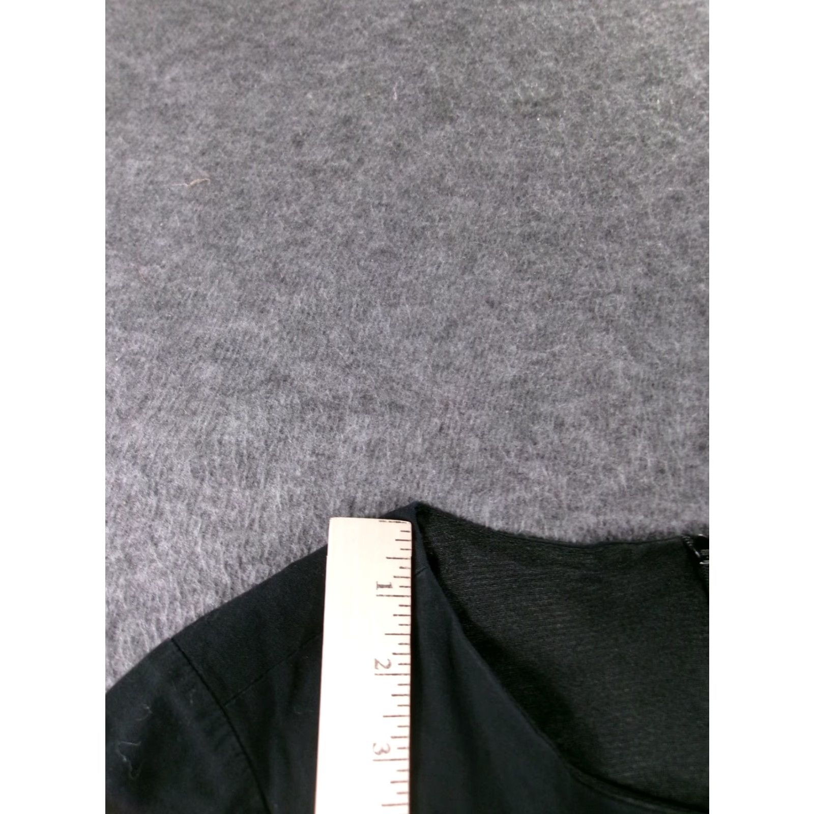 Vintage PUKAVT Dress Women Large Fit and Flare Cap Sleeve Black Cotton Spandex A-Line Size L / US 10 / IT 46 - 5 Thumbnail