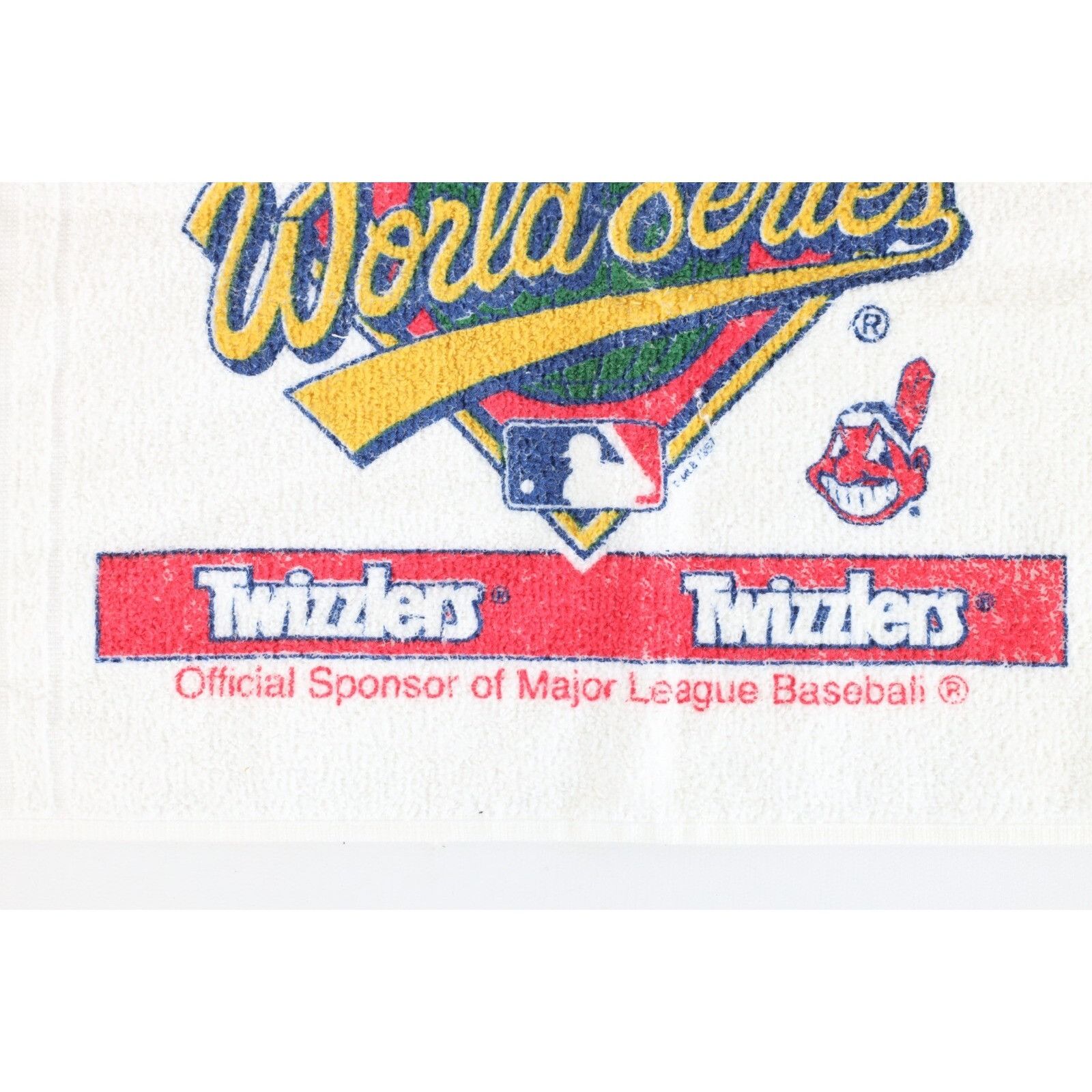 Vintage Deadstock Vintage 1997 World Series Marlins Indians Towel Size ONE SIZE - 4 Thumbnail