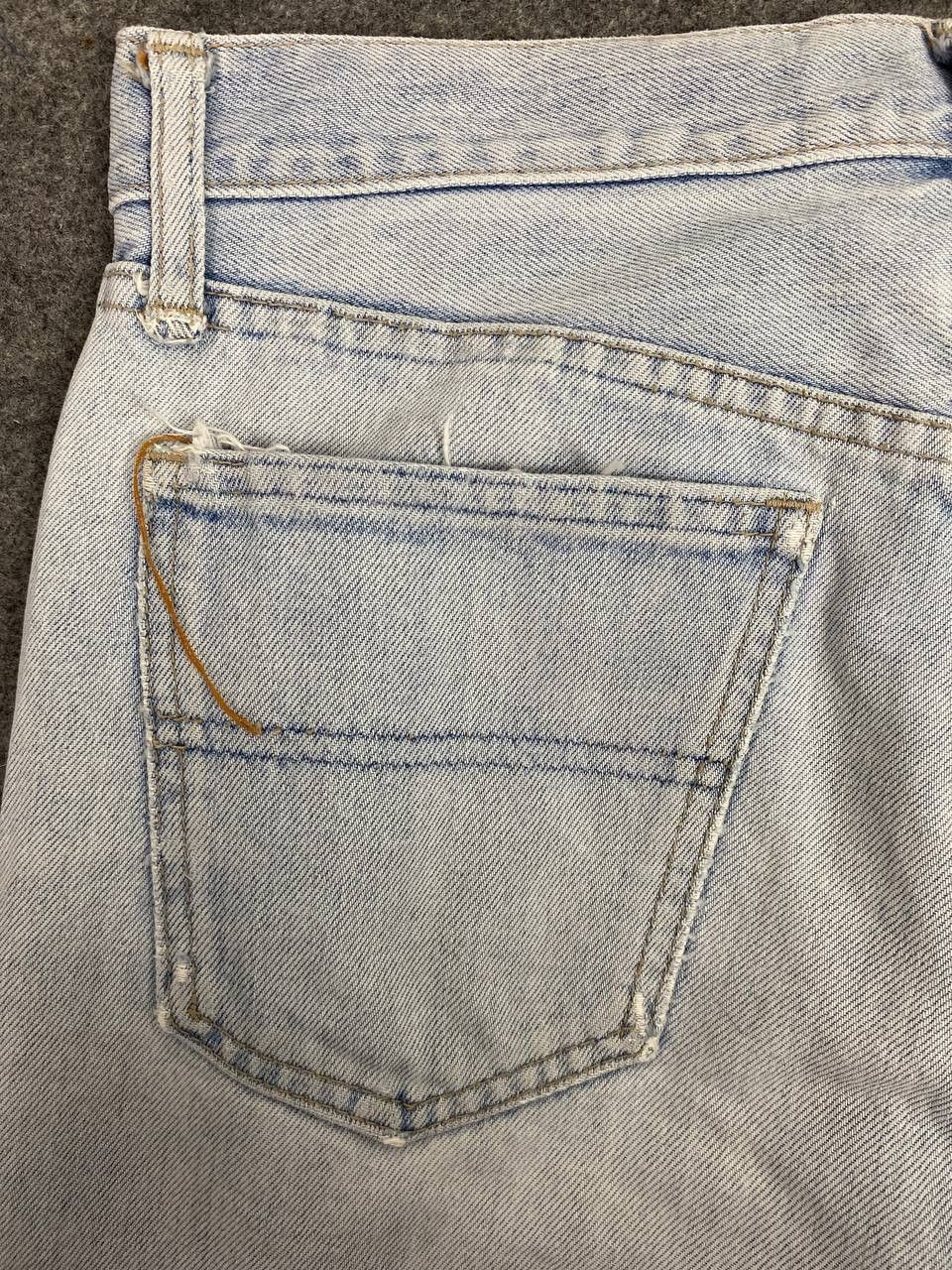 Big John vintage big john lightwash distressed denim nice design Size US 31 - 4 Thumbnail