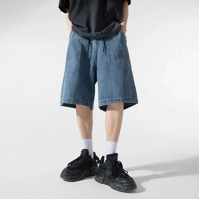 Japanese Brand Loose casual versatile denim shorts Size US 32 / EU 48 - 3 Thumbnail