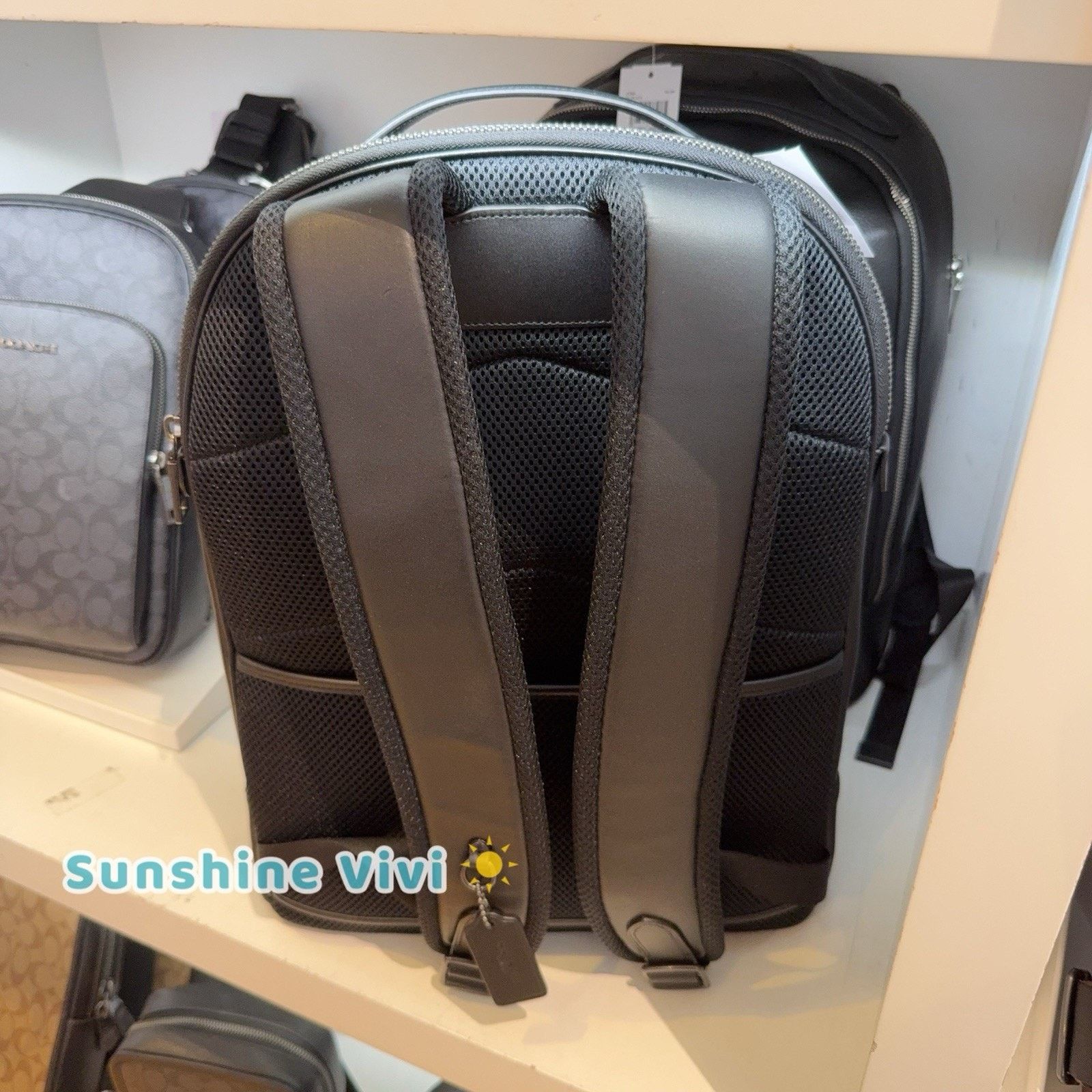 Coach NWT Coach Men’s Ethan Backpack Canvas Charcoal/Black CV919 Size ONE SIZE - 5 Thumbnail