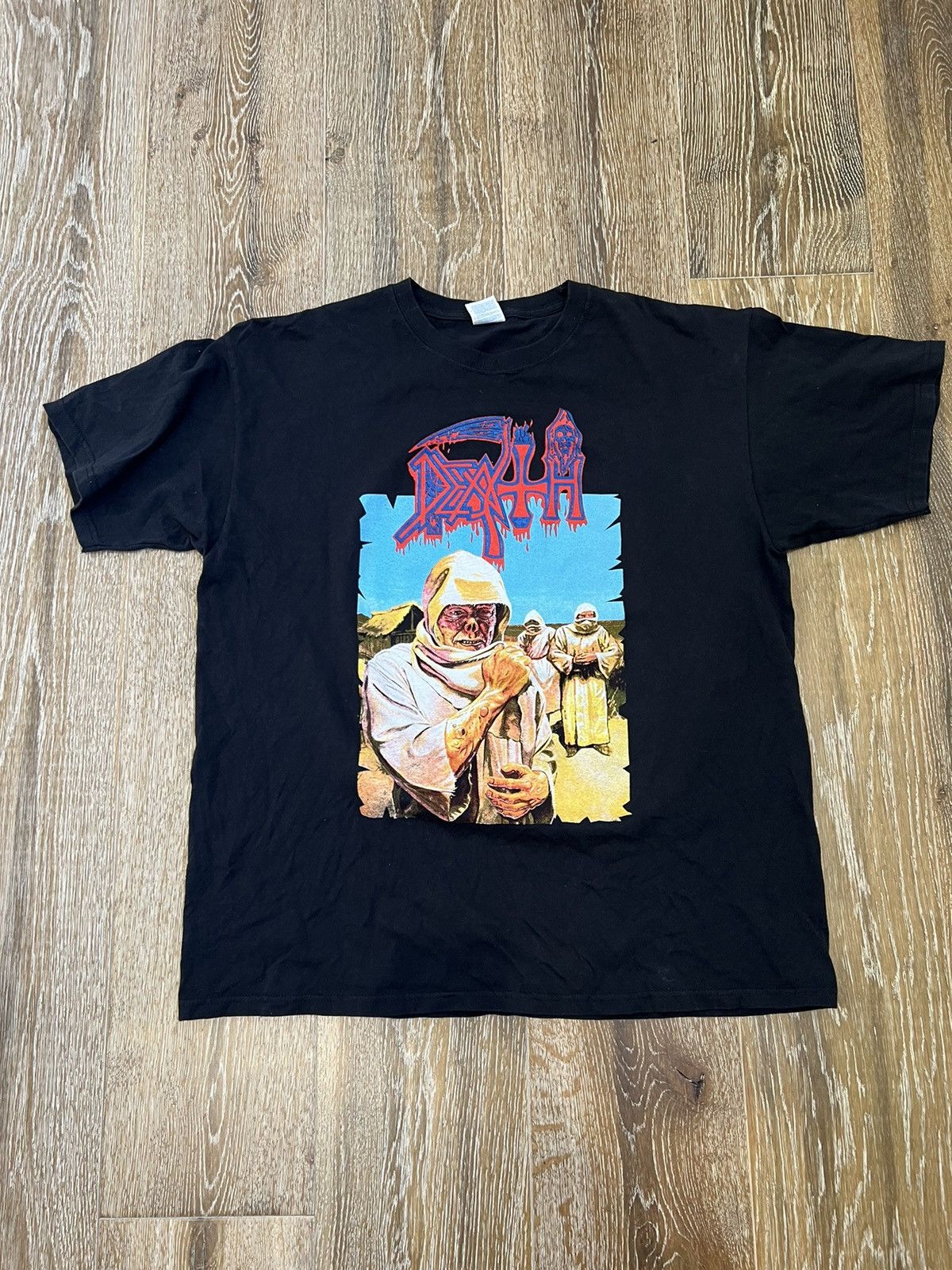 Band Tees Death leprosy tee Size US XL / EU 56 / 4 - 1 Thumbnail