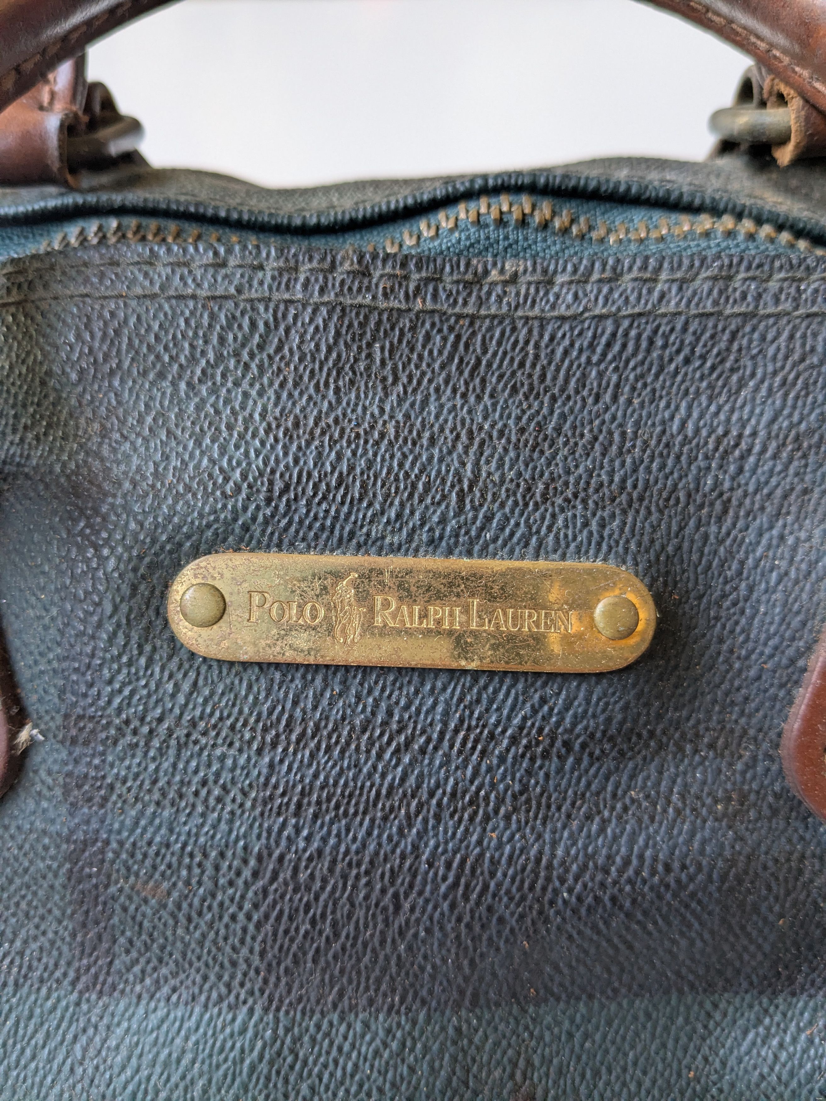 Polo Ralph Lauren Vintage Polo Ralph Lauren Blackwatch Plaid Speedy Boston bag Size ONE SIZE - 4 Thumbnail
