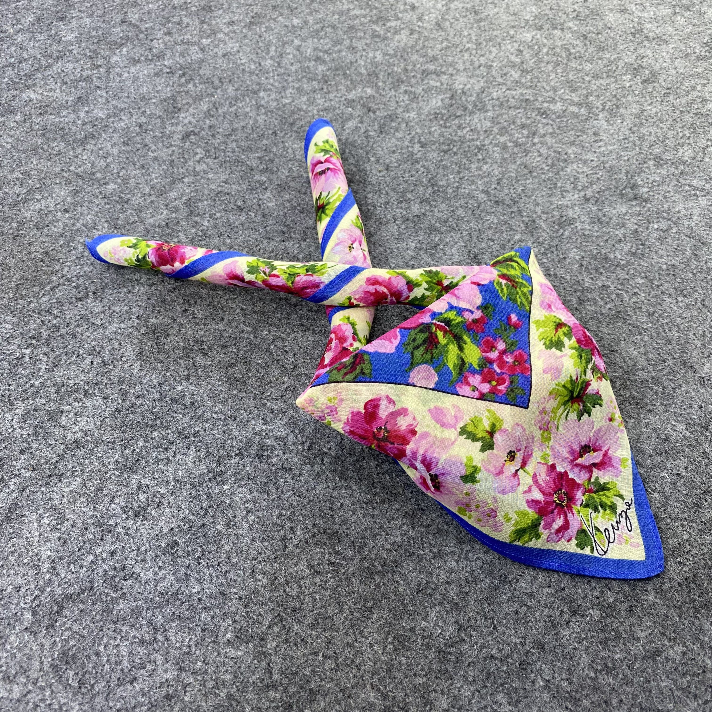 Kenzo Kenzo Handkerchief Neckerchief Bandana-B2006 Size ONE SIZE - 1 Thumbnail