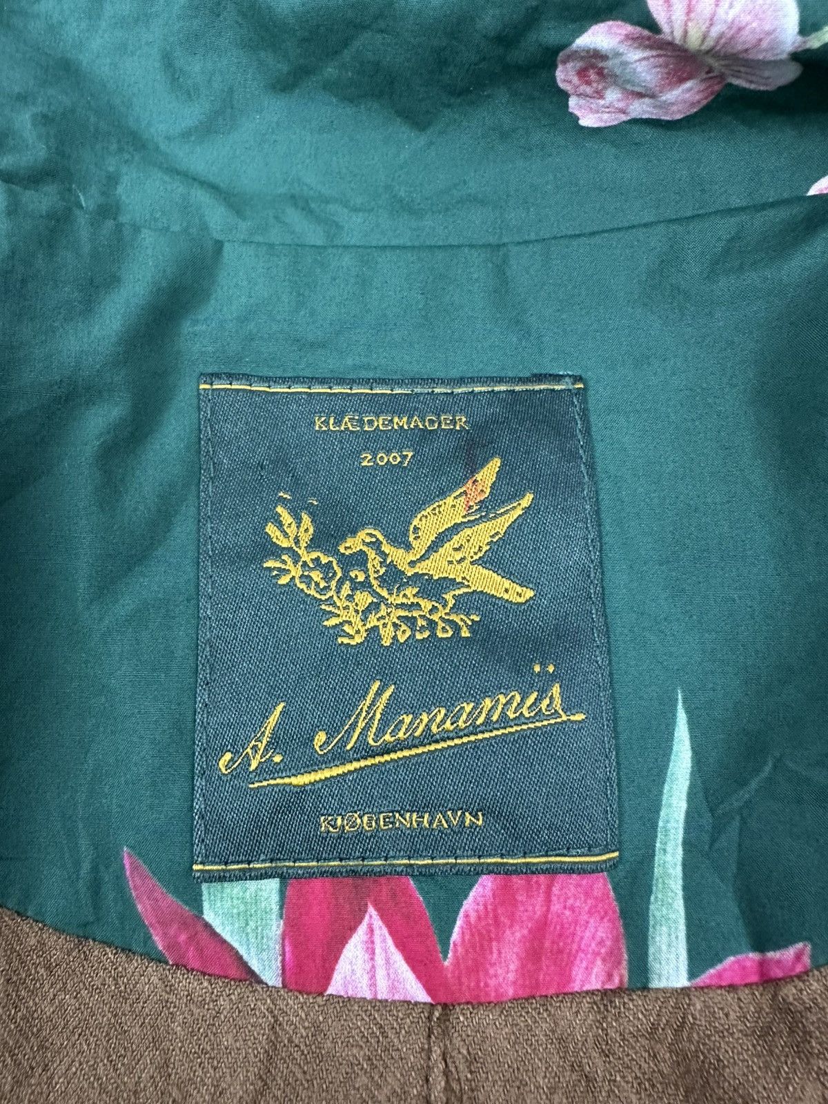 Aleksandr Manamis ALEKSANDR MANAMIS Unisex PANTS Bridges Shorts floral Size US 34 / EU 50 - 9 Thumbnail