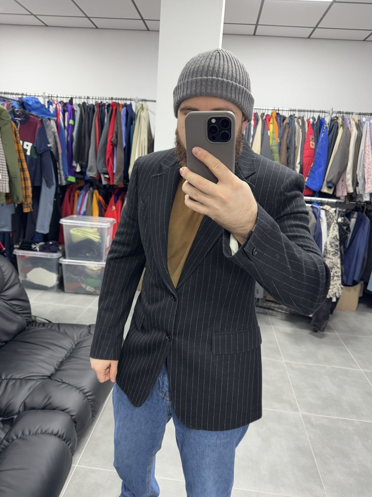 Miu Miu Miu Miu Wool Blazer Size 52 Size 52S - 3 Thumbnail