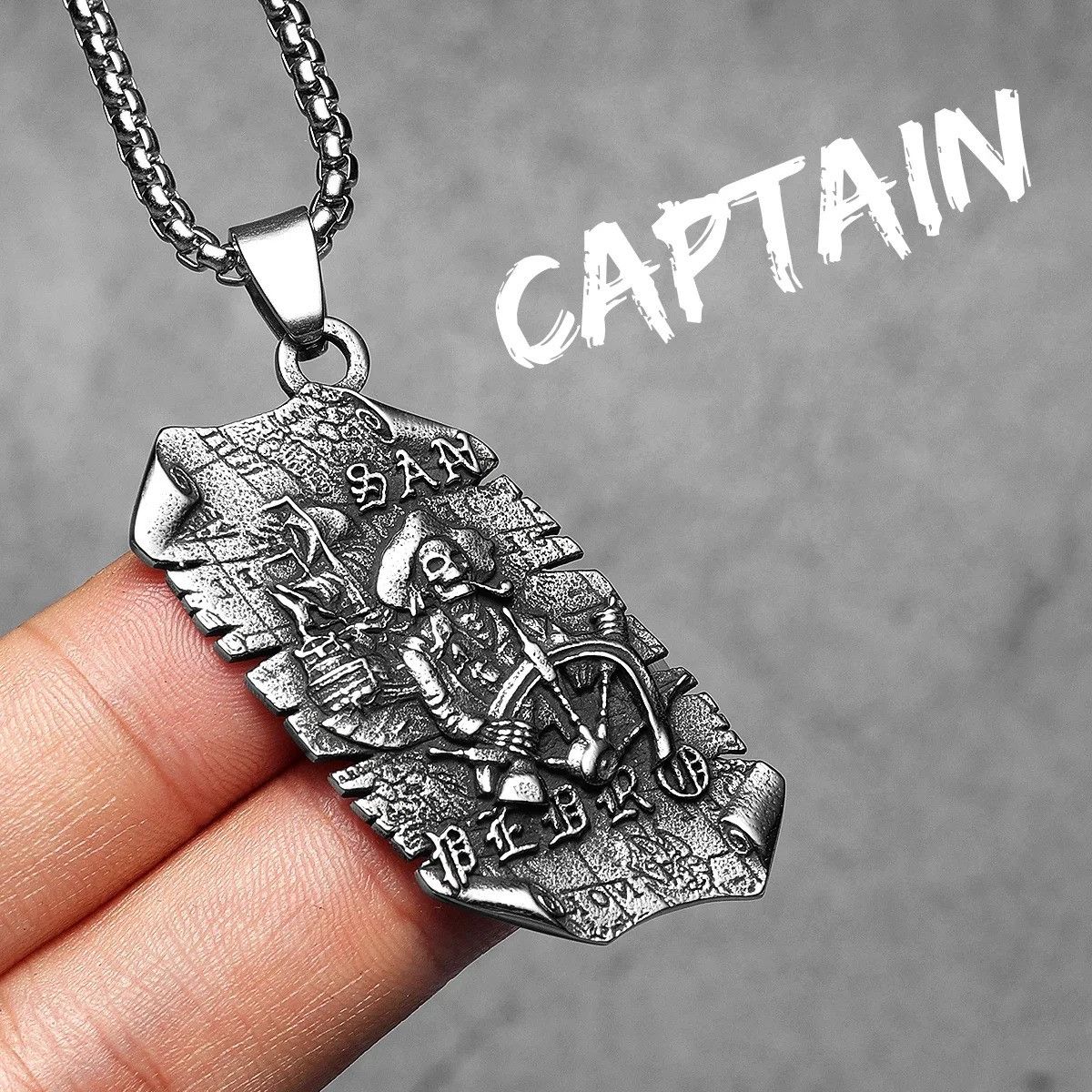Other Pirate Captain Pendant Accessories Necklace Gifts Size ONE SIZE - 6 Thumbnail