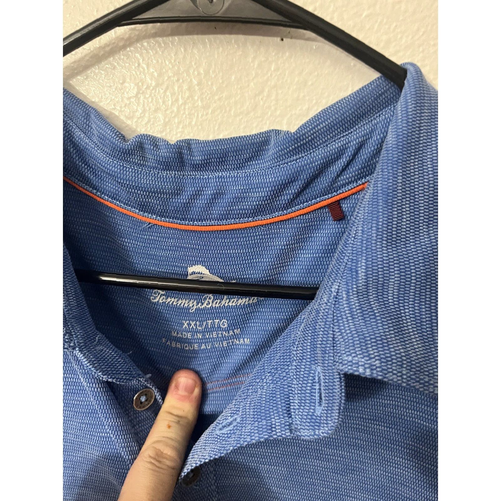 Tommy Bahama Tommy Bahama Polo Shirt Mens 2XL Shoreline Blue Tencel Short Sleeve Polo Shirt 2XL Blues Golf Island Zone Mens Shirt 1990s? Size US XXL / EU 58 / 5 - 3 Thumbnail