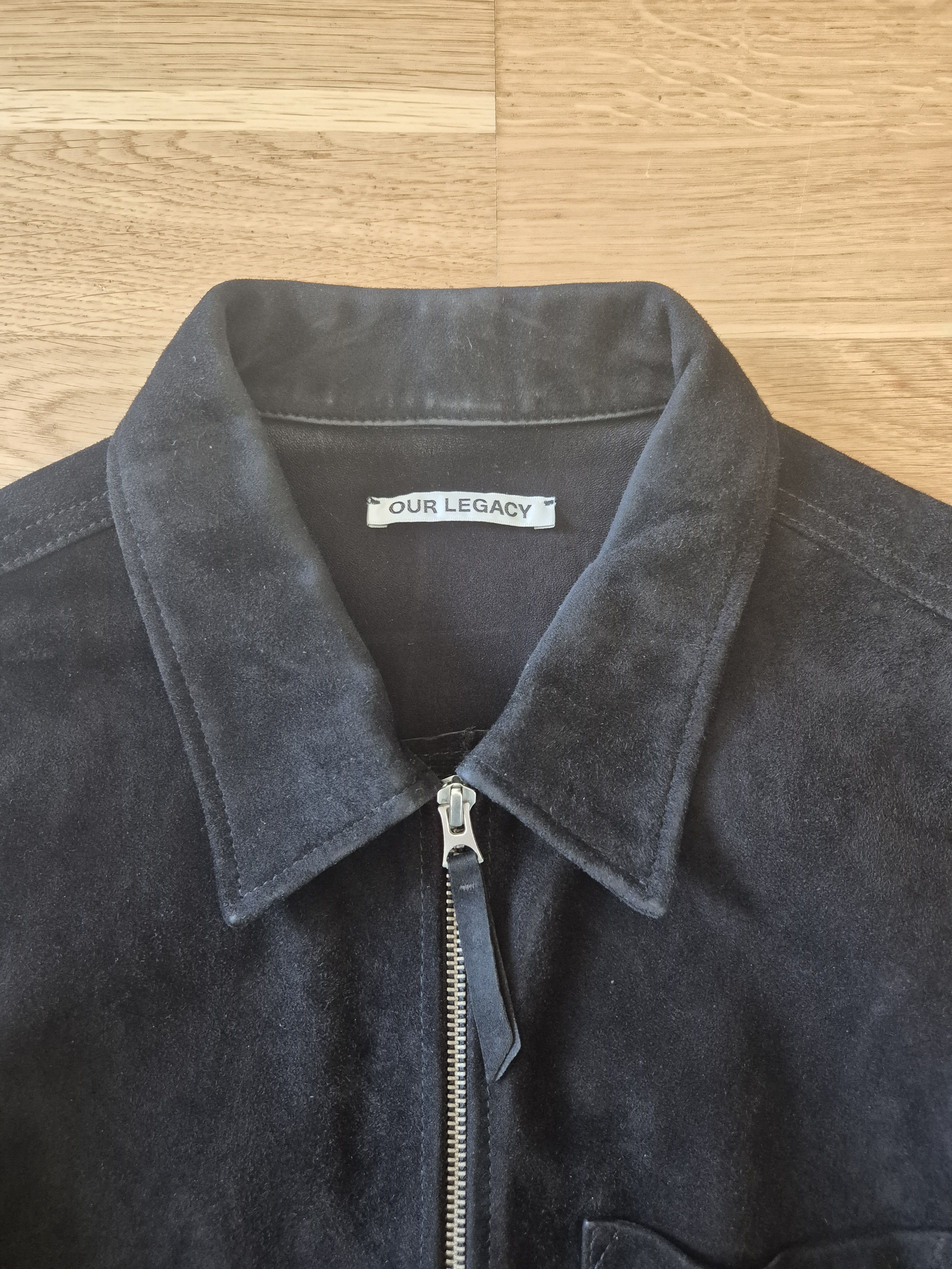 Our Legacy Suede Zip Shirt Size US M / EU 48-50 / 2 - 2 Thumbnail