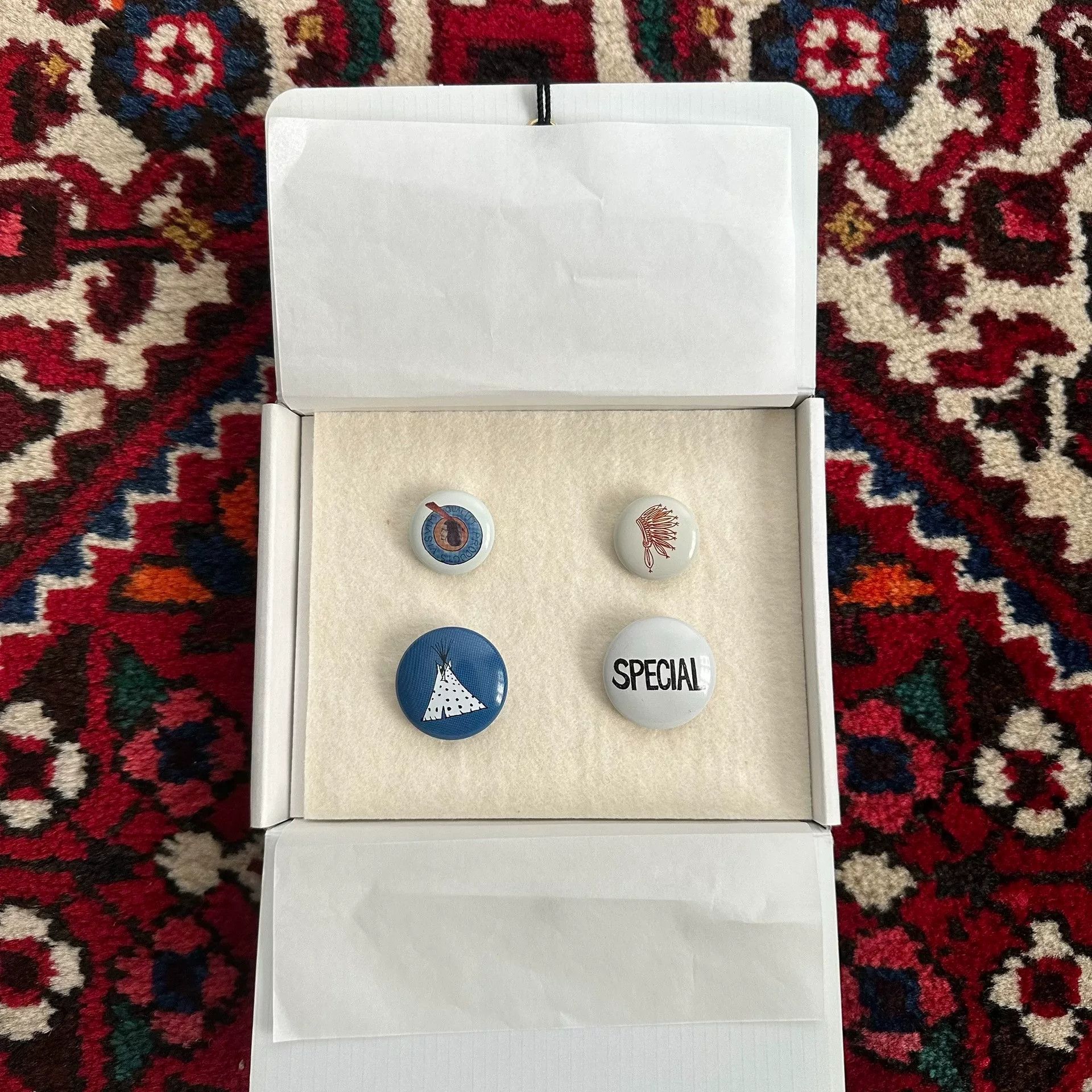 Visvim visvim 16AW Badge Pins Set Size ONE SIZE - 1 Thumbnail