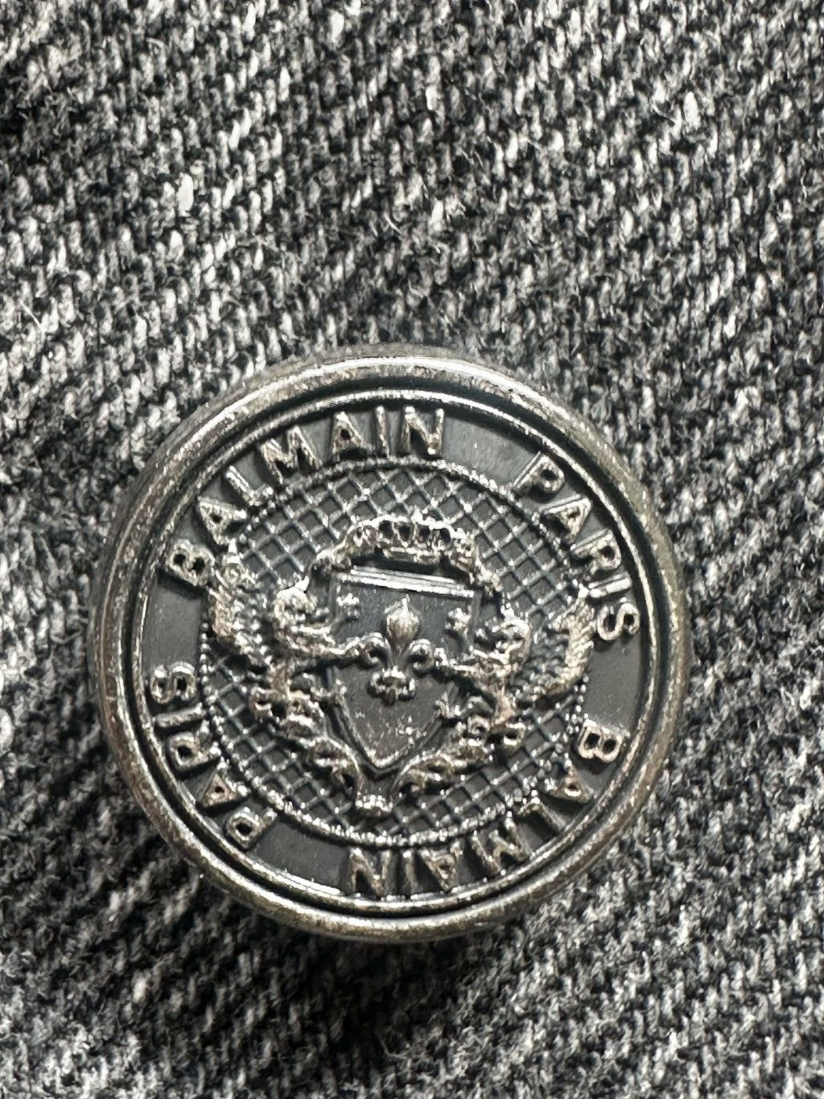 Balmain Balmain Denim Destroyed Jacket Size US L / EU 52-54 / 3 - 5 Thumbnail
