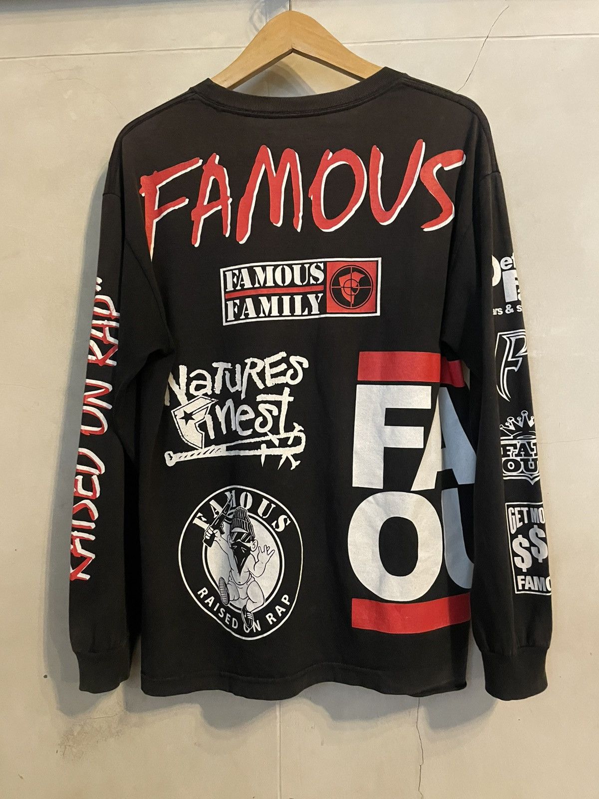 Vintage Famous travis run dmc beastie ruff outkast ripoff tee size M Size US M / EU 48-50 / 2 - 4 Thumbnail