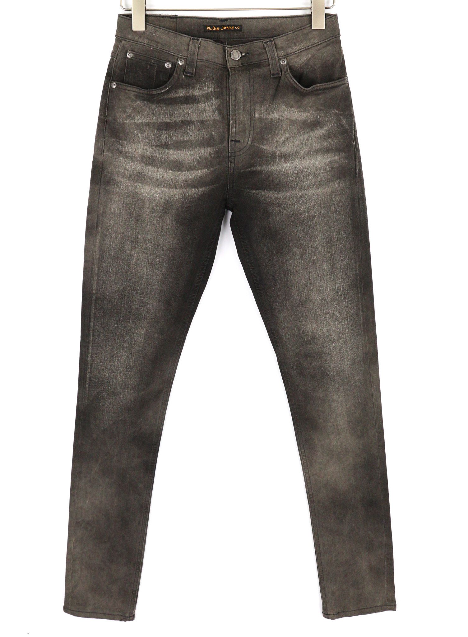 Nudie Jeans PIPE LED W29/L32 Grey Marble Organic Skinny Zip Fly 81915 Size US 29 - 1 Thumbnail