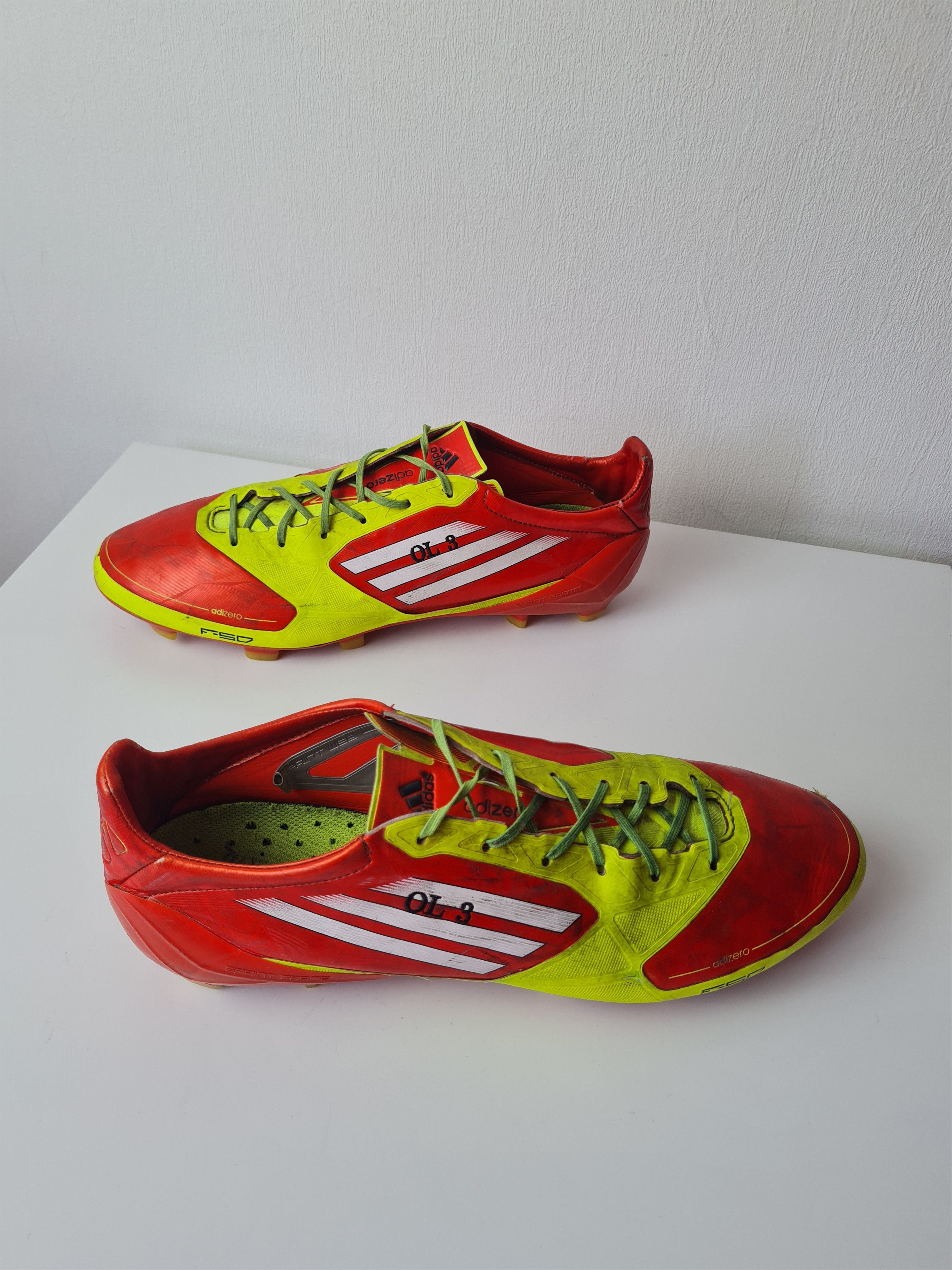Adidas Vintage Adidas Adizero Football Cleats Soccer Boots Size US 12.5 / EU 45-46 - 8 Thumbnail