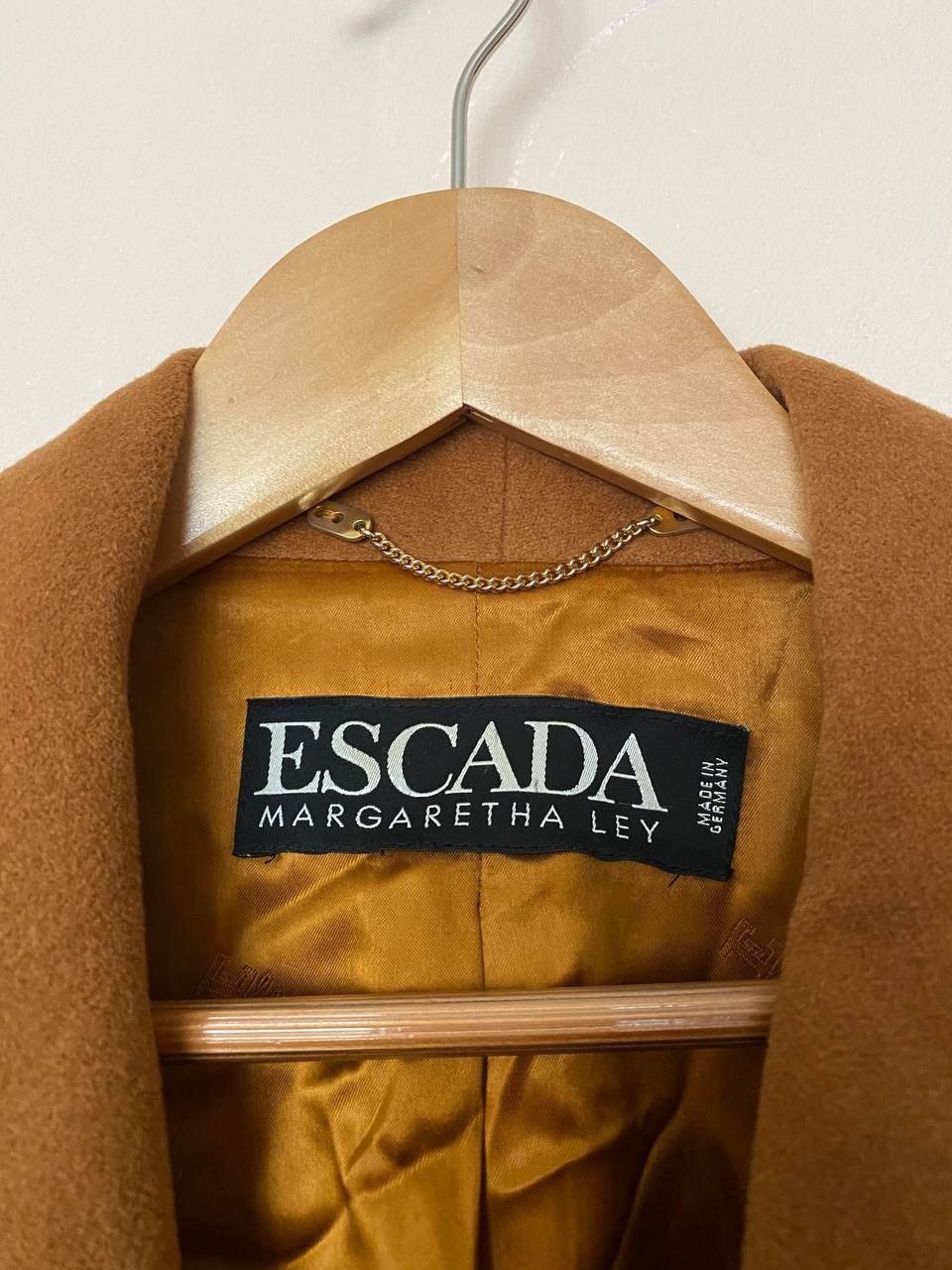 Designer × Escada × Vintage 🔥 VINTAGE CHORE COATS ESCADA MARGARETHA LEY GERMANY Size XL / US 12-14 / IT 48-50 - 3 Thumbnail