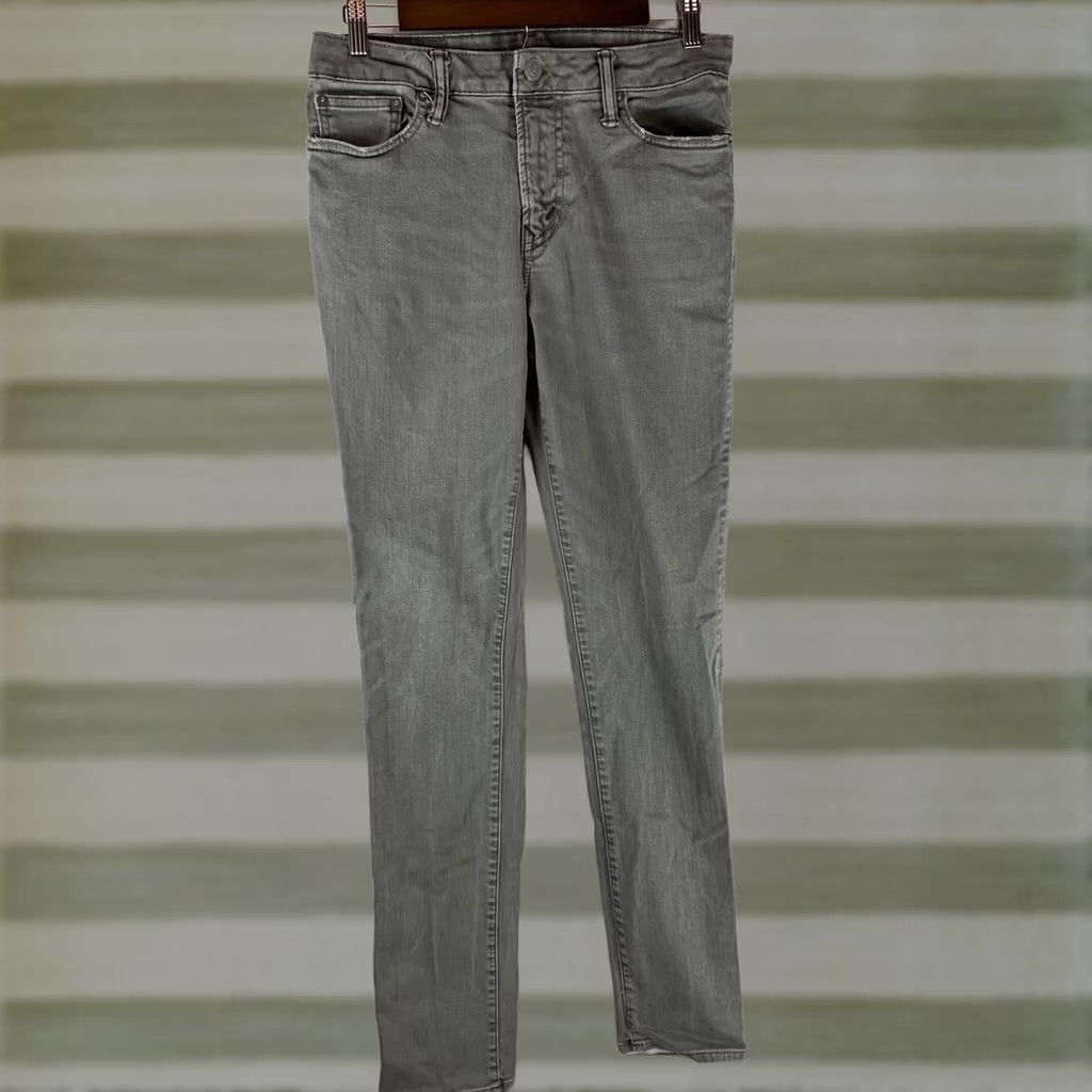 Vintage American Eagle Slim Jeans Mens 30x34 Grey Ne(x)t Level Flex Stretch Denim Jeans Size US 30 / EU 46 - 1 Thumbnail
