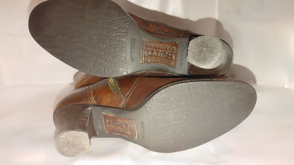 Born Born Crown Distressed Leather Steampunk Boots Size 9 Size US 9 / IT 39 - 8 Thumbnail