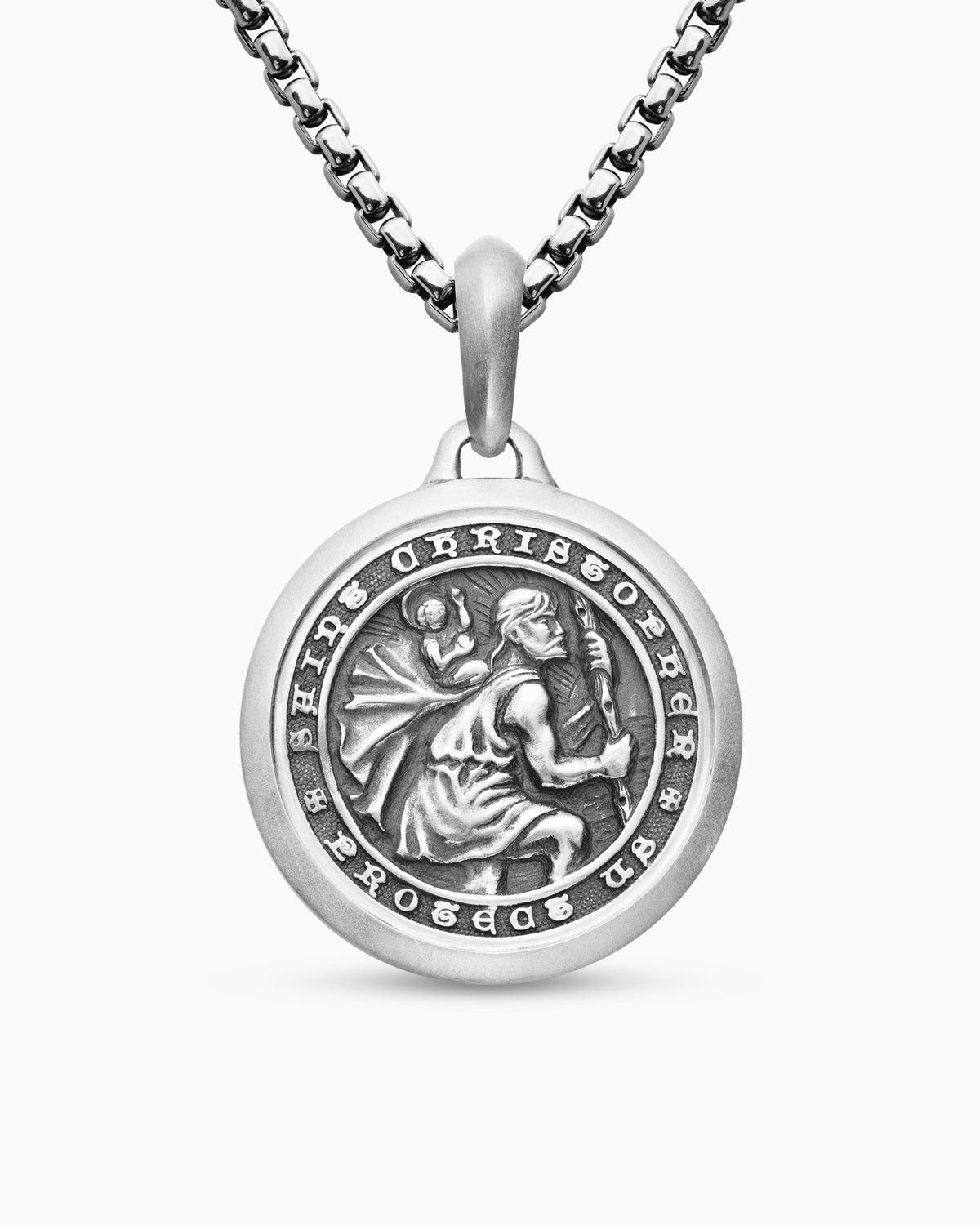 David Yurman David Yurman St. Christopher Amulet Pendant Size ONE SIZE - 1 Thumbnail