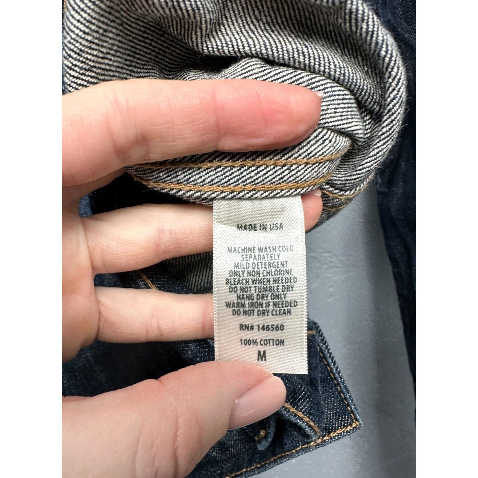 Vintage VINTAGE American Rag Denim Jacket Mens M Blue Denim Jacket Mens M Shirt Size US M / EU 48-50 / 2 - 4 Thumbnail