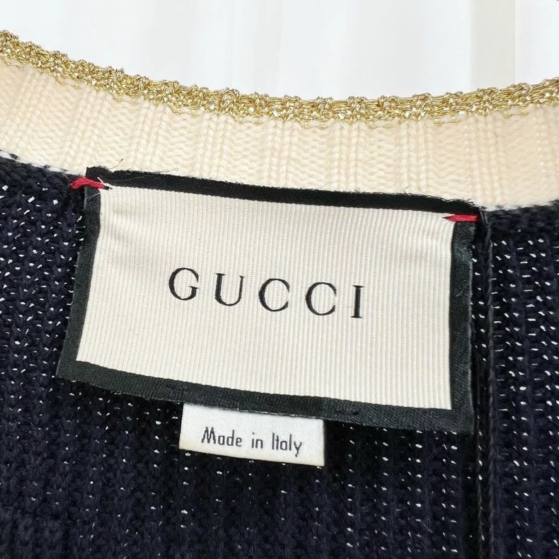 Gucci Gucci Embroidered Knit Cardigan with Pearl Buttons-2506 Size XS / US 0-2 / IT 36-38 - 5 Thumbnail