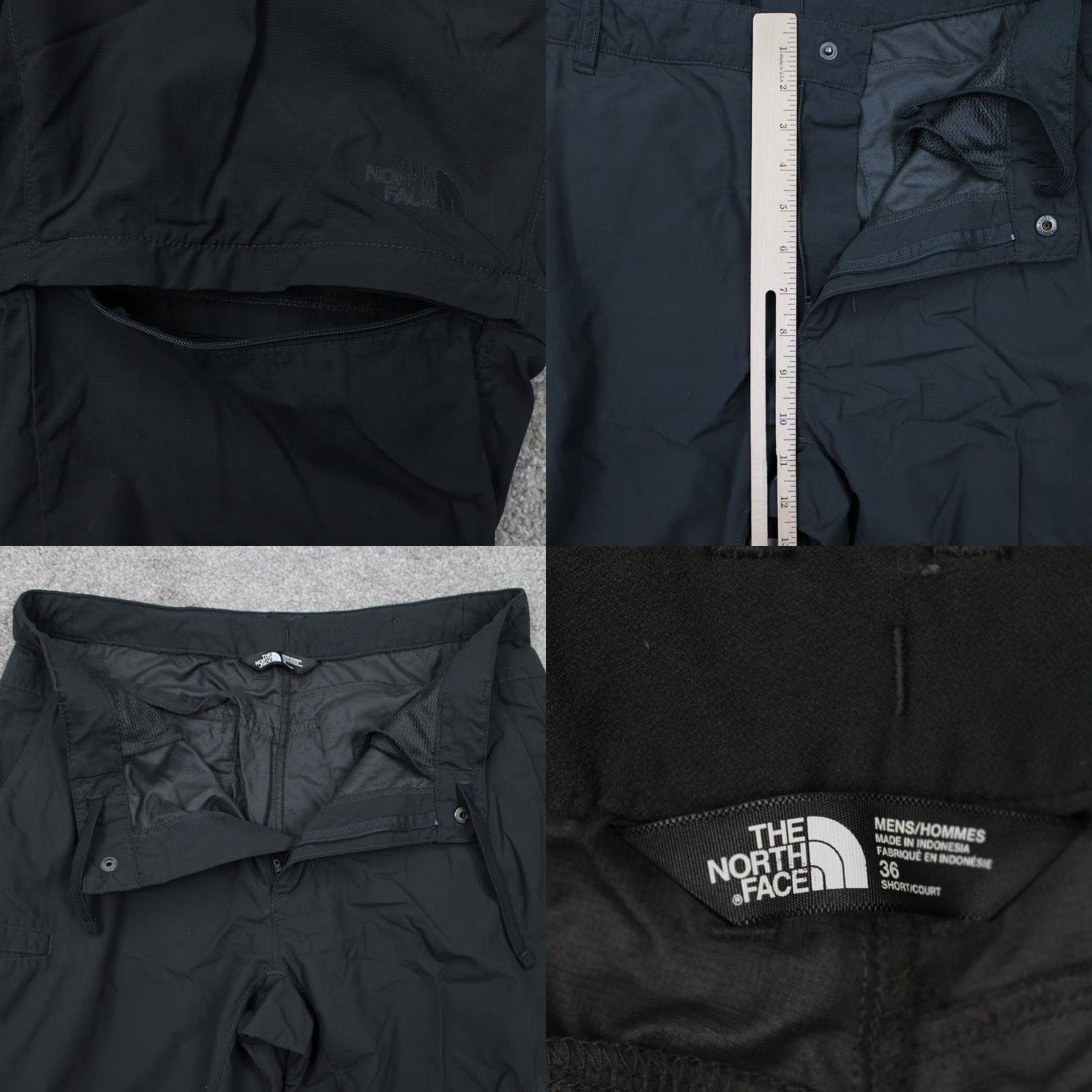 The North Face The North Face Horizon 2.0 Pants Mens 36 Short Gray Convertible Cargo 30" inseam Size US 36 / EU 52 - 8 Thumbnail